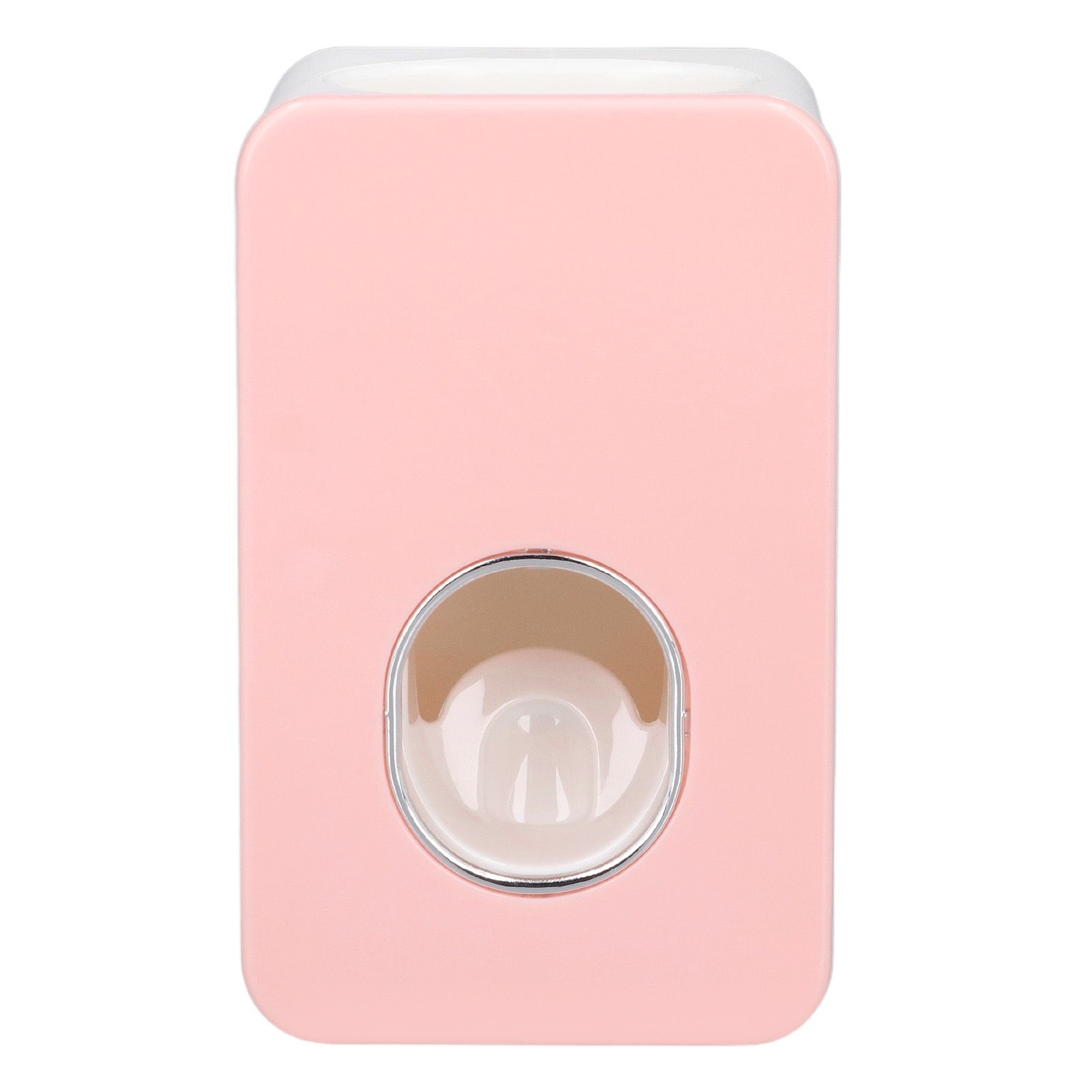 Automatic Toothpaste Dispenser Wall Mounted Easy Installation Toothpaste Squeezer Dispenser for Bathroom Home Pink - Image 1