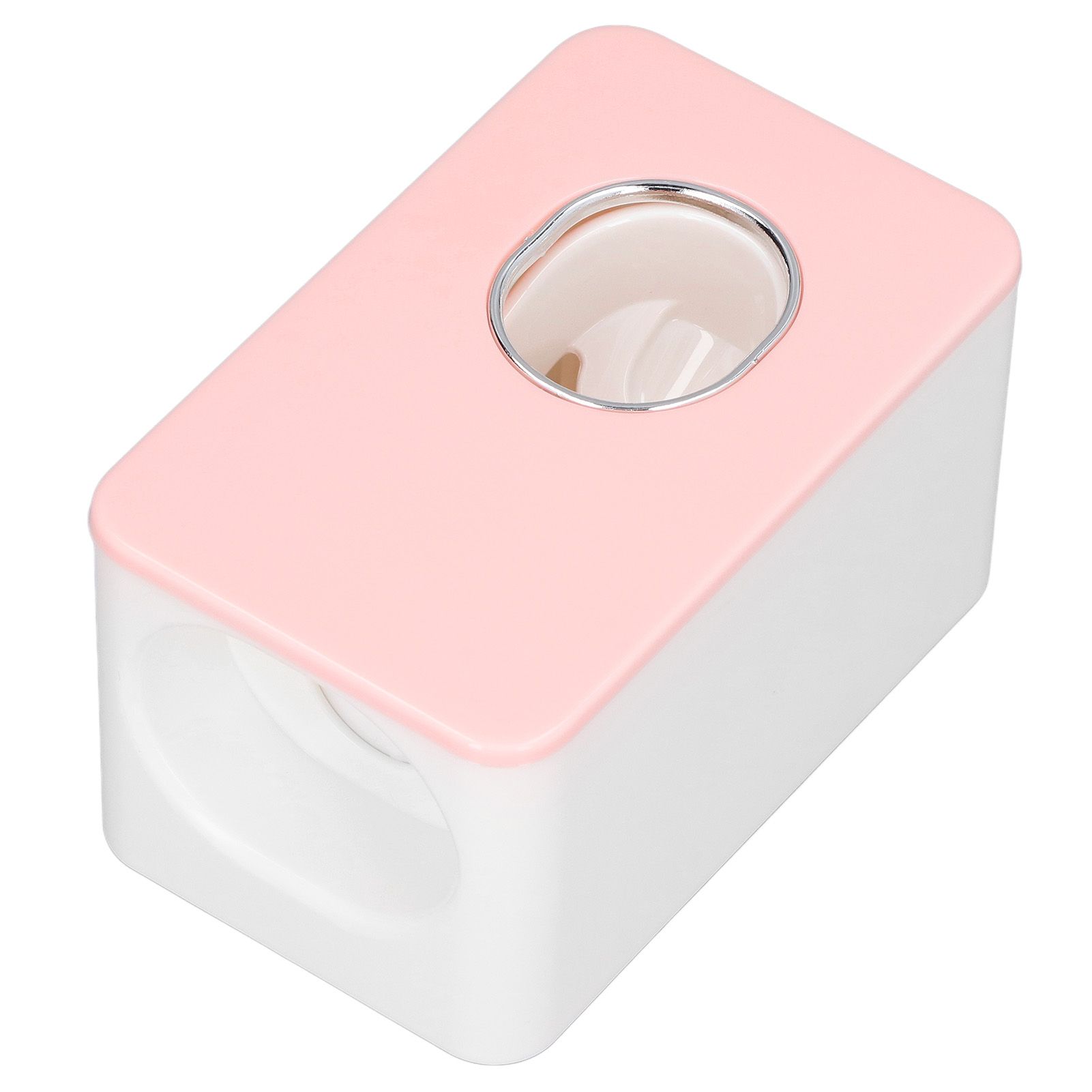 Automatic Toothpaste Dispenser Wall Mounted Easy Installation Toothpaste Squeezer Dispenser for Bathroom Home Pink - Image 3