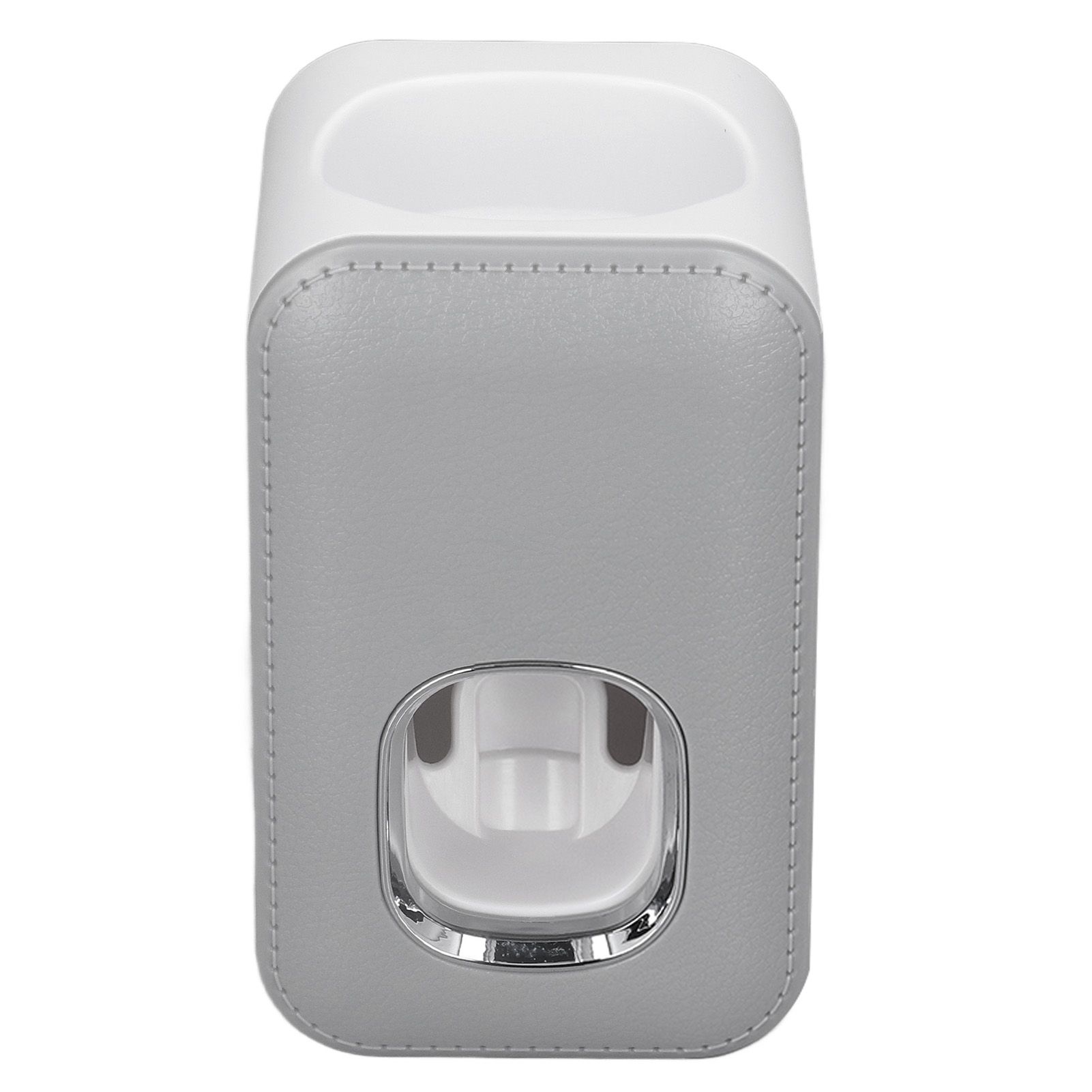 Toothpaste Dispenser Full Automatic Wall Mounted Hands Free Easy Operation Toothpaste Squeezer for Bathroom Hotel Gray - Image 4