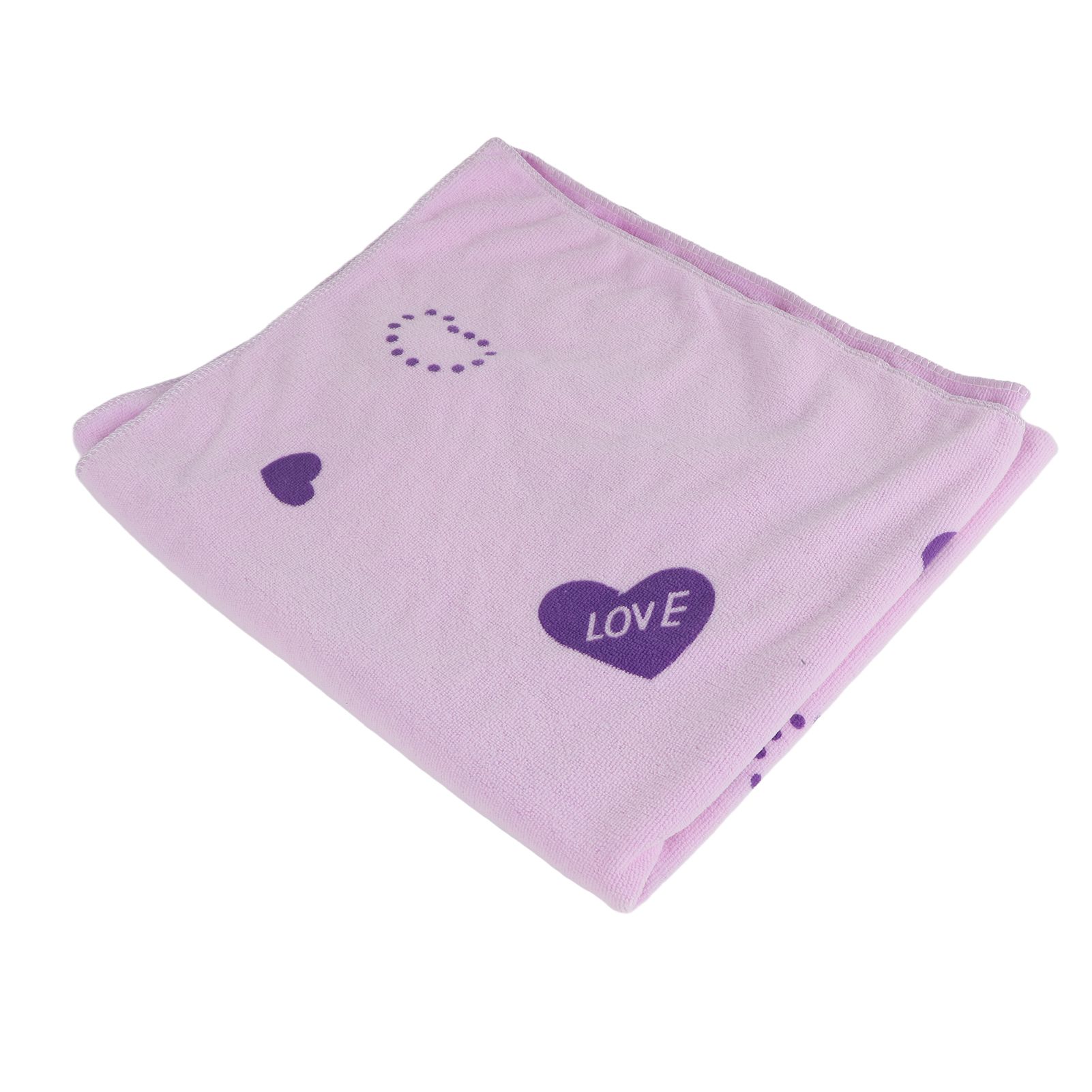 Women Bath Towel Superfine Fiber Wearable Breathable Female Towel Wrap with Straps Edge Cover Bathroom Accessories Light Purple 80x135cm/31.50x53.15in - Image 2