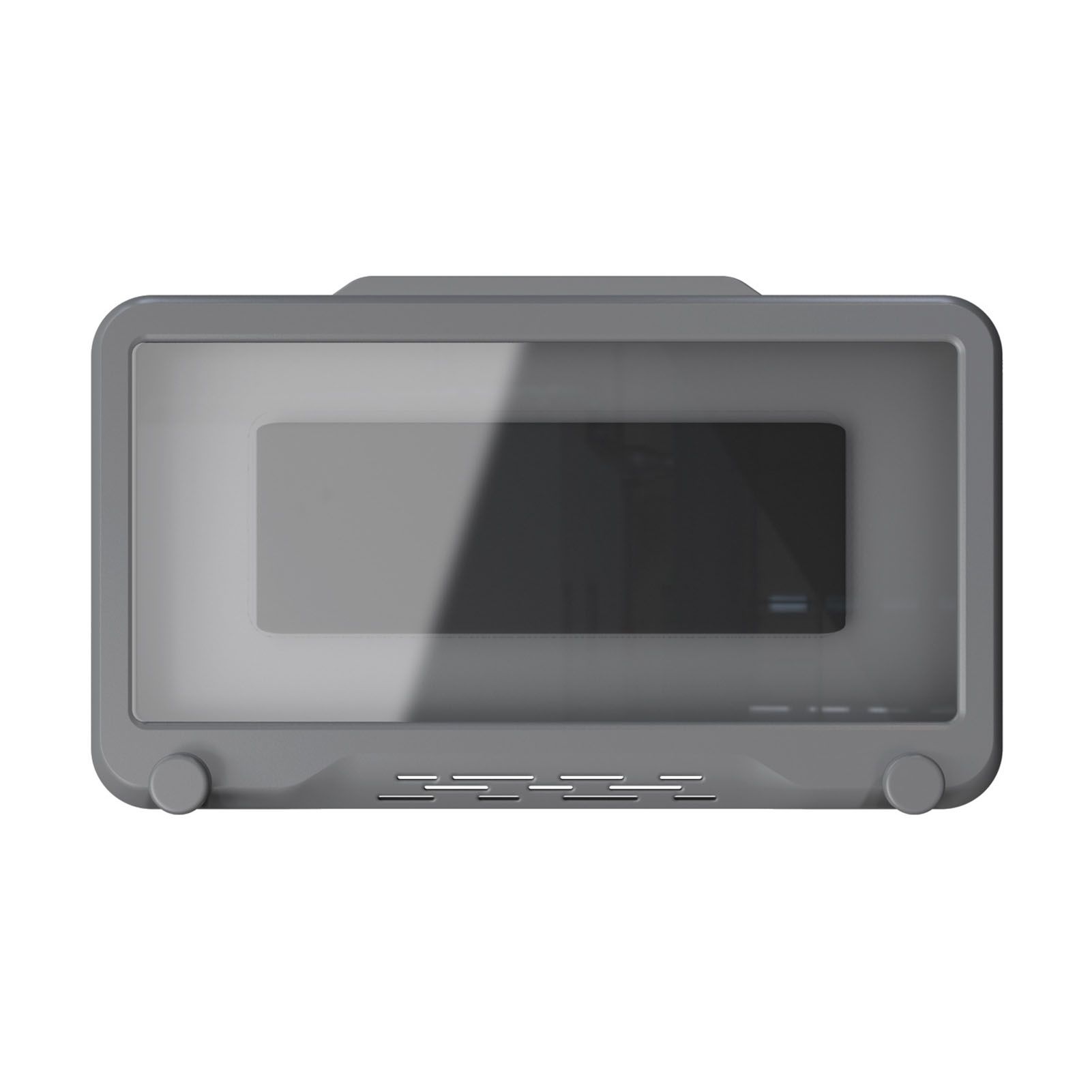 Waterproof Cell Phone Case Shower Phone Holder Wall Hanging Free Punch 360 Degree Rotation Touch Screen For Bathroom Kitchen Grey - Image 1