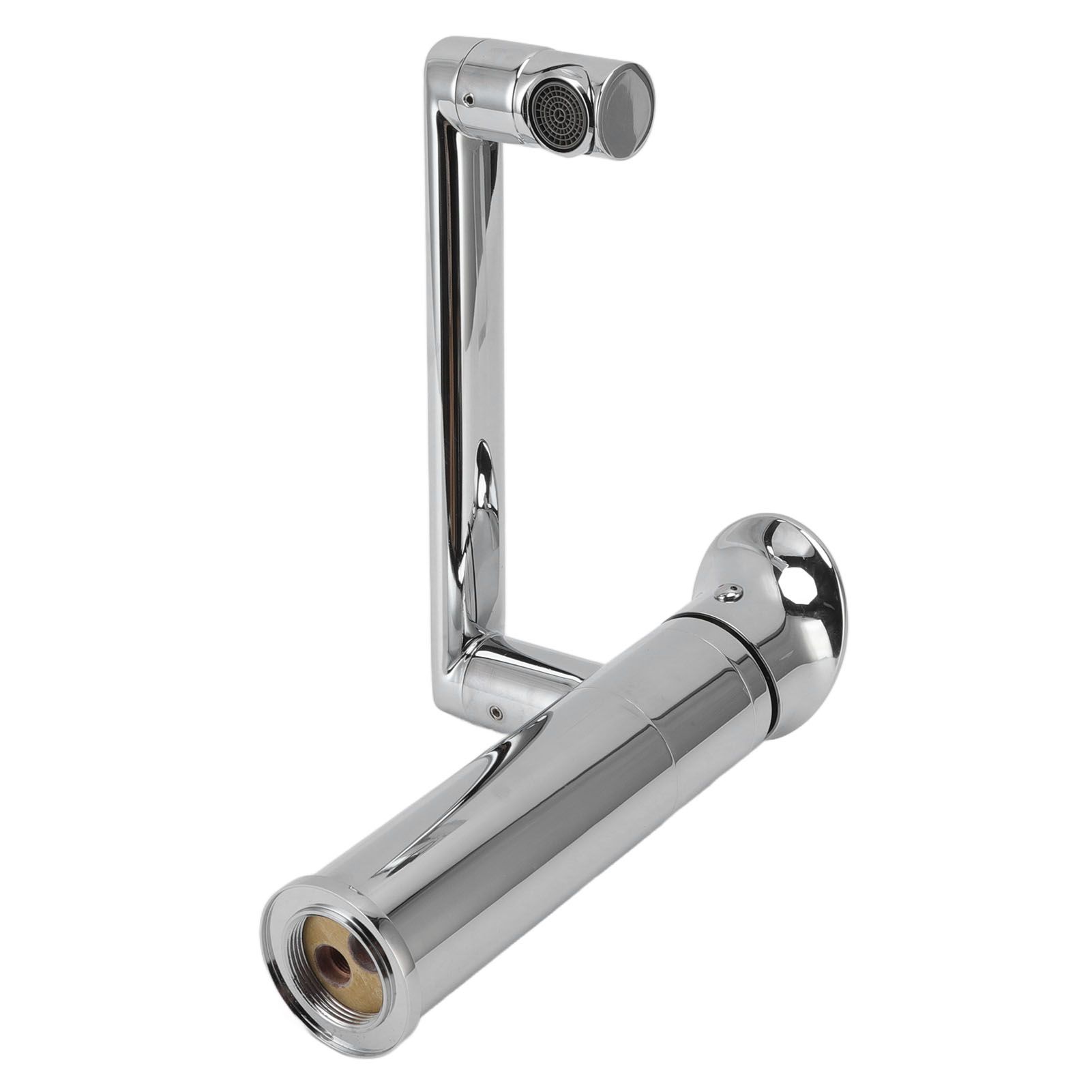 Universal Basin Faucet with Hose Metal Single Hole Sink Tap for Kitchen Bathroom G1/2 Thread - Image 4