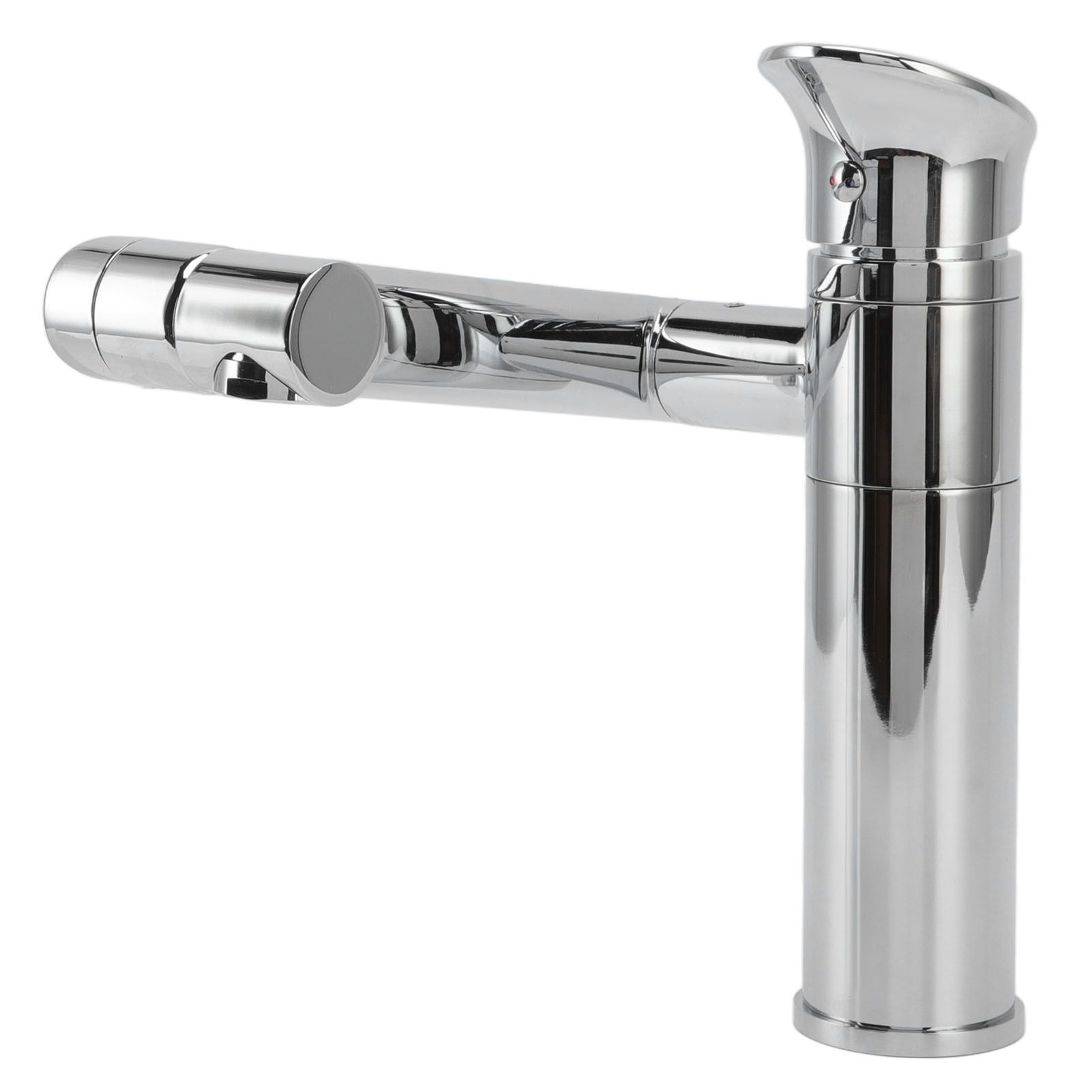 Universal Basin Faucet with Hose Metal Single Hole Sink Tap for Kitchen Bathroom G1/2 Thread - Image 5