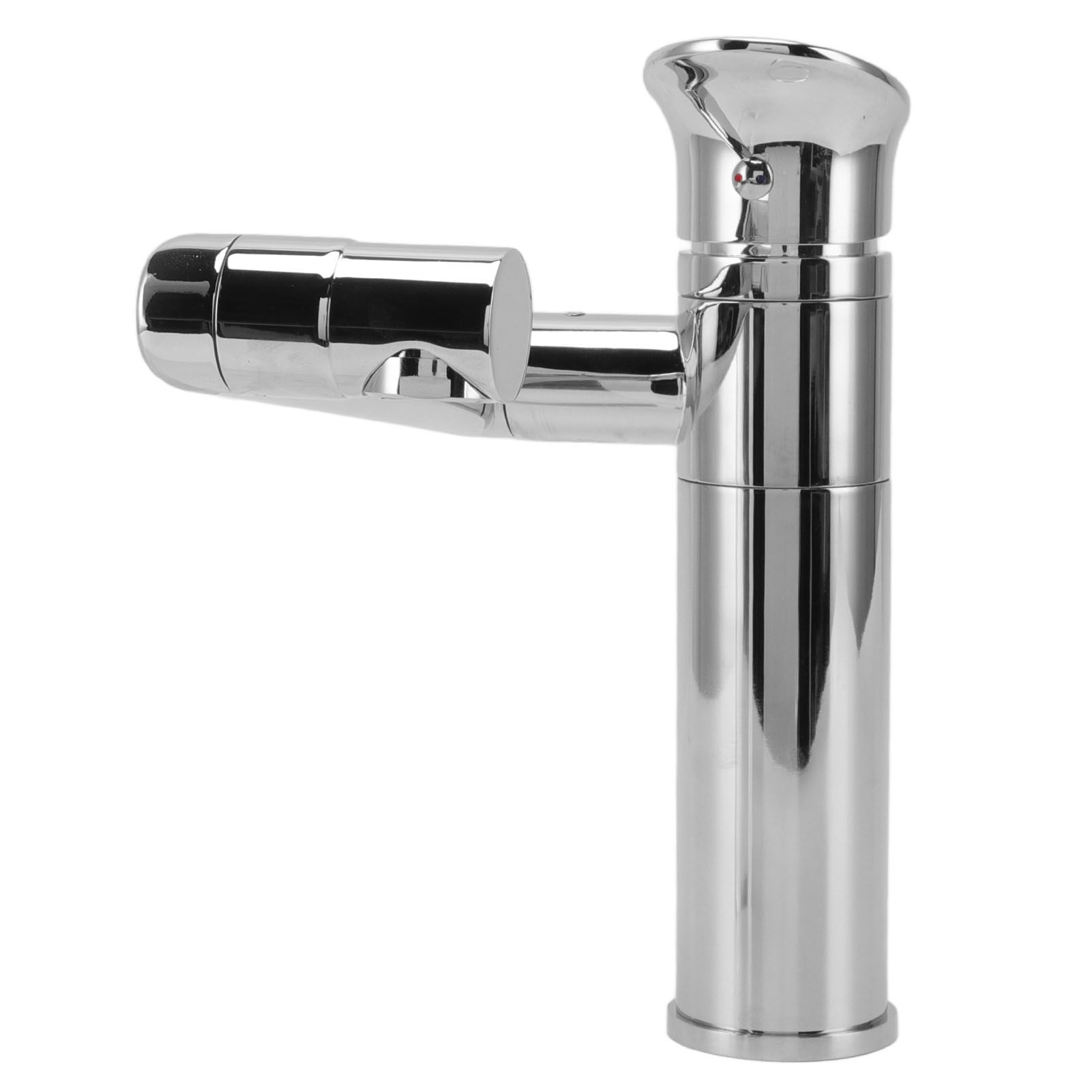Universal Basin Faucet with Hose Metal Single Hole Sink Tap for Kitchen Bathroom G1/2 Thread - Image 6