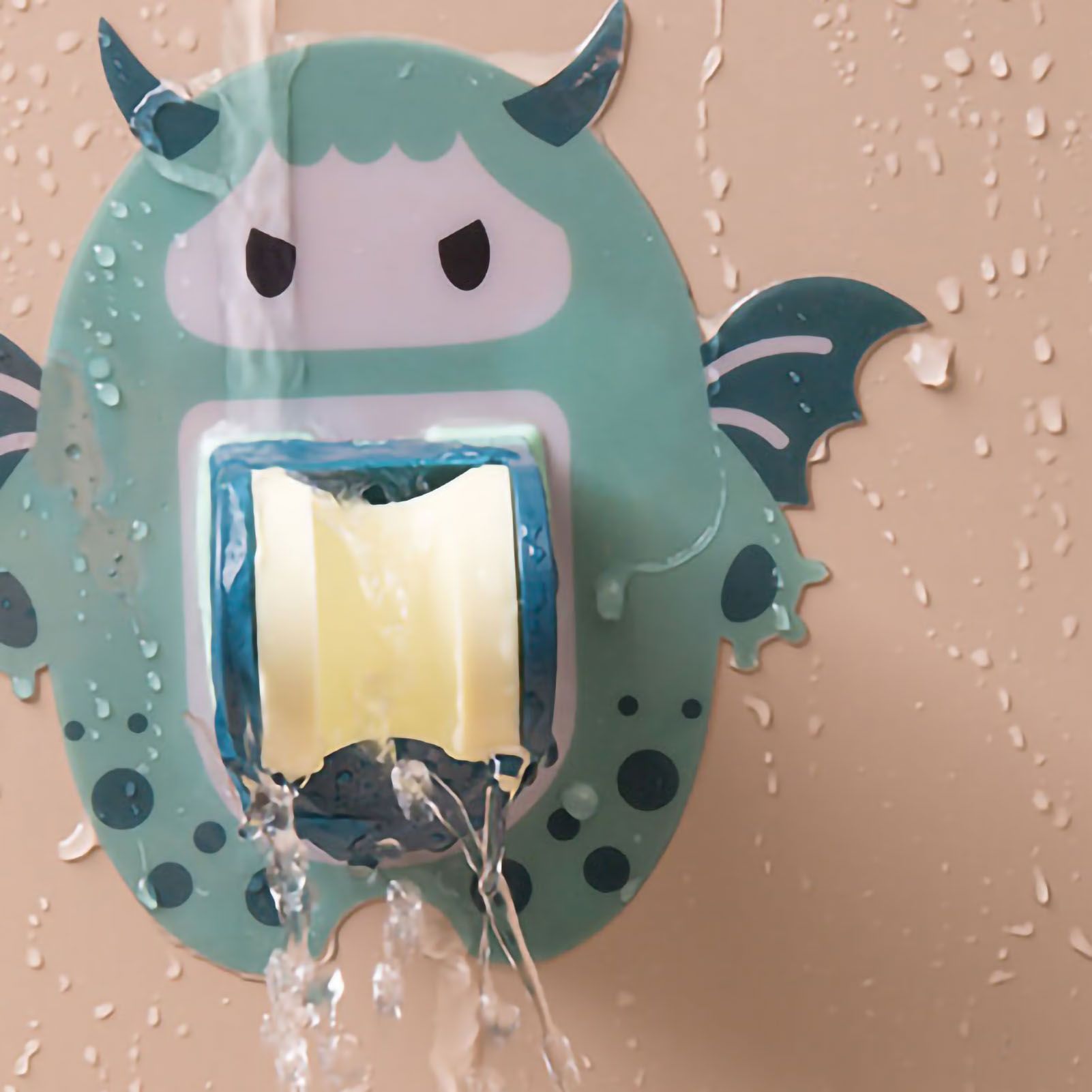 Shower Holder for Wall No Punching Nozzle Hanging Bracket Seat Bathroom Supplies Accessories Dragon Pattern - Image 5