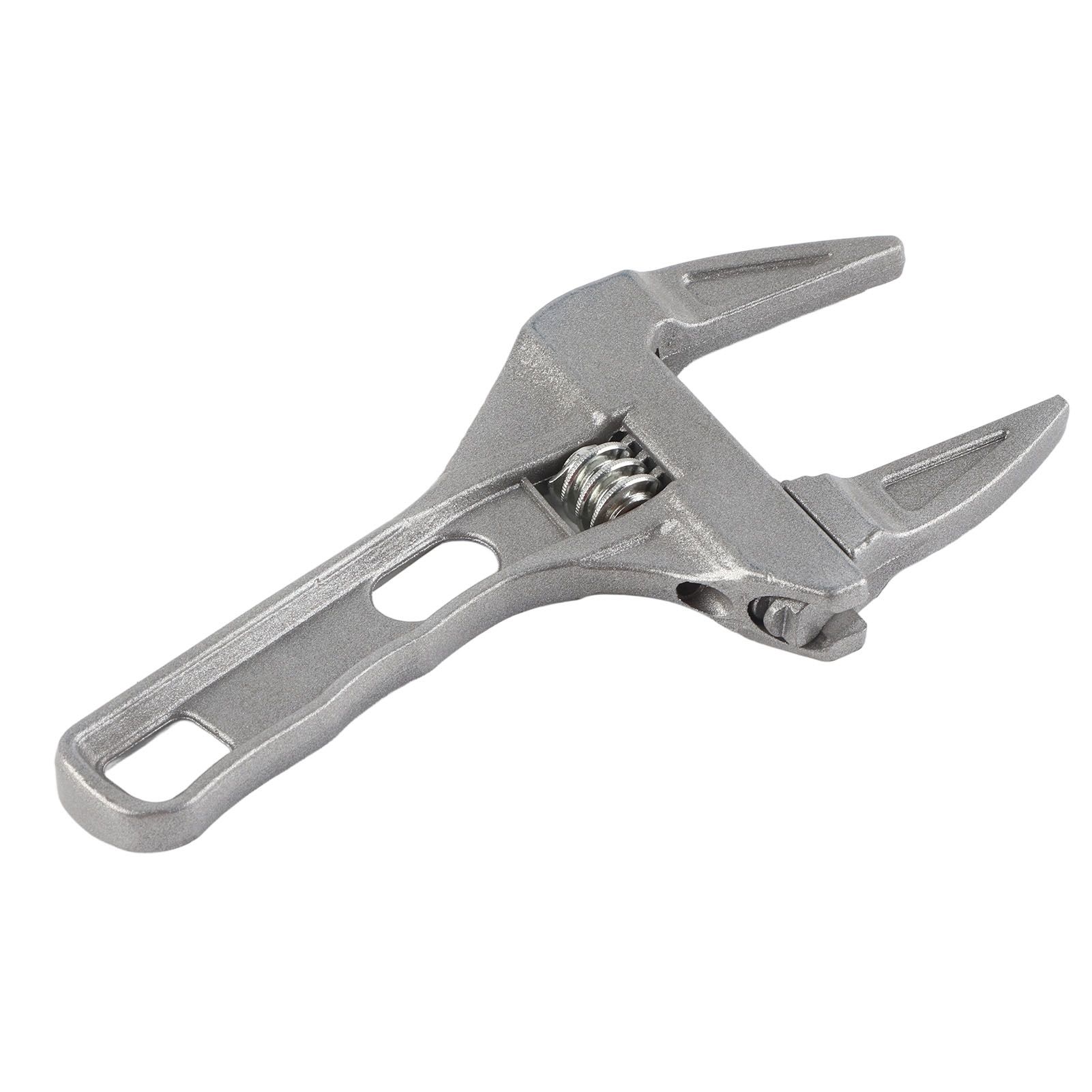 Bathroom Wrench Aluminum Adjustable Large Opening Wrench for Bathroom Basin Drain Repair Tools 6‑68mm Clamping Range - Image 2