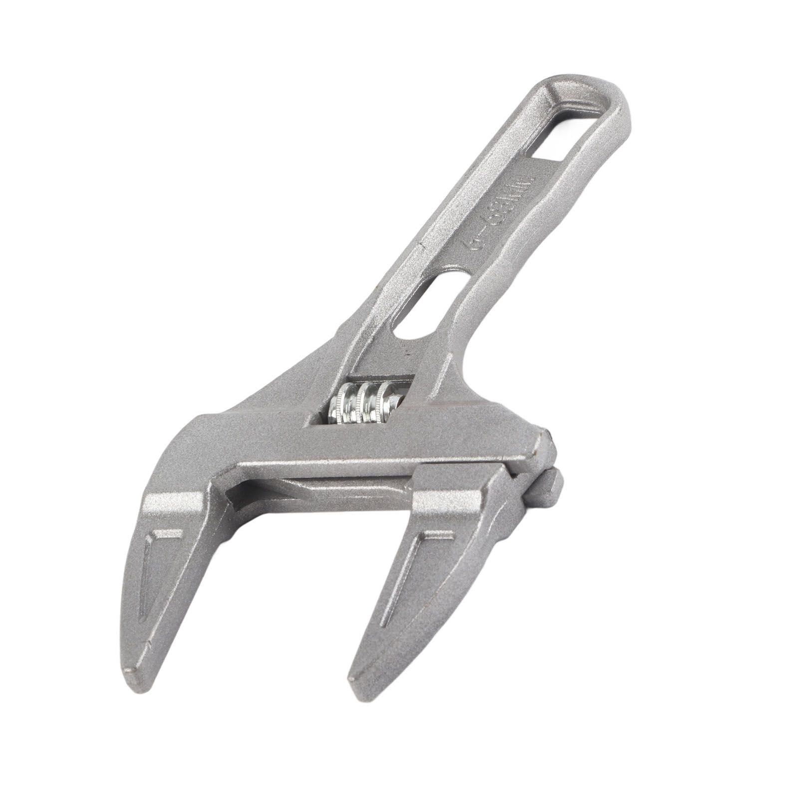 Bathroom Wrench Aluminum Adjustable Large Opening Wrench for Bathroom Basin Drain Repair Tools 6‑68mm Clamping Range - Image 4