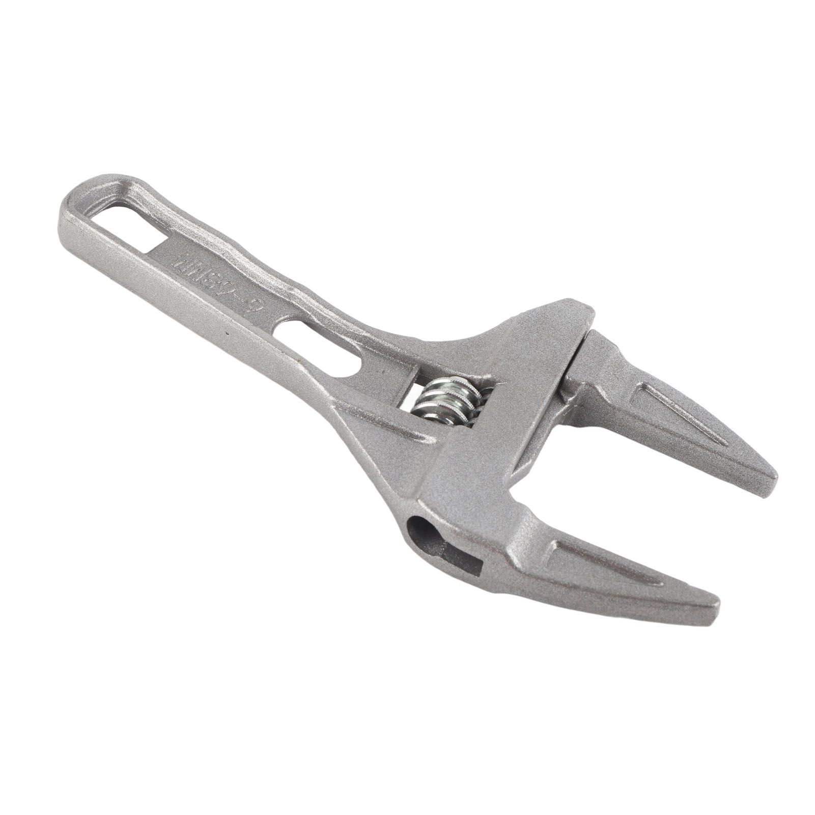 Bathroom Wrench Aluminum Adjustable Large Opening Wrench for Bathroom Basin Drain Repair Tools 6‑68mm Clamping Range - Image 6