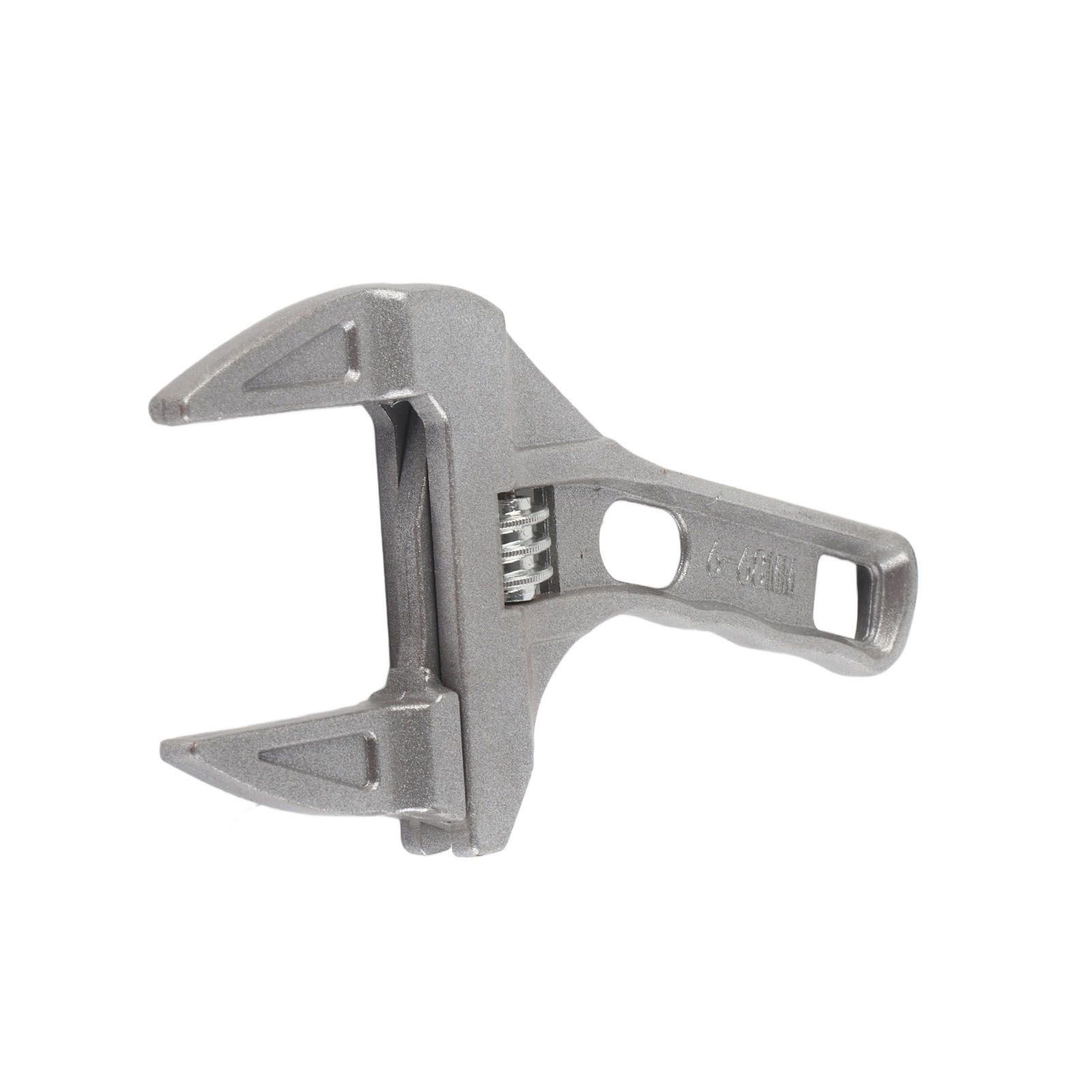 Bathroom Wrench Aluminum Adjustable Large Opening Wrench for Bathroom Basin Drain Repair Tools 6‑68mm Clamping Range - Image 7