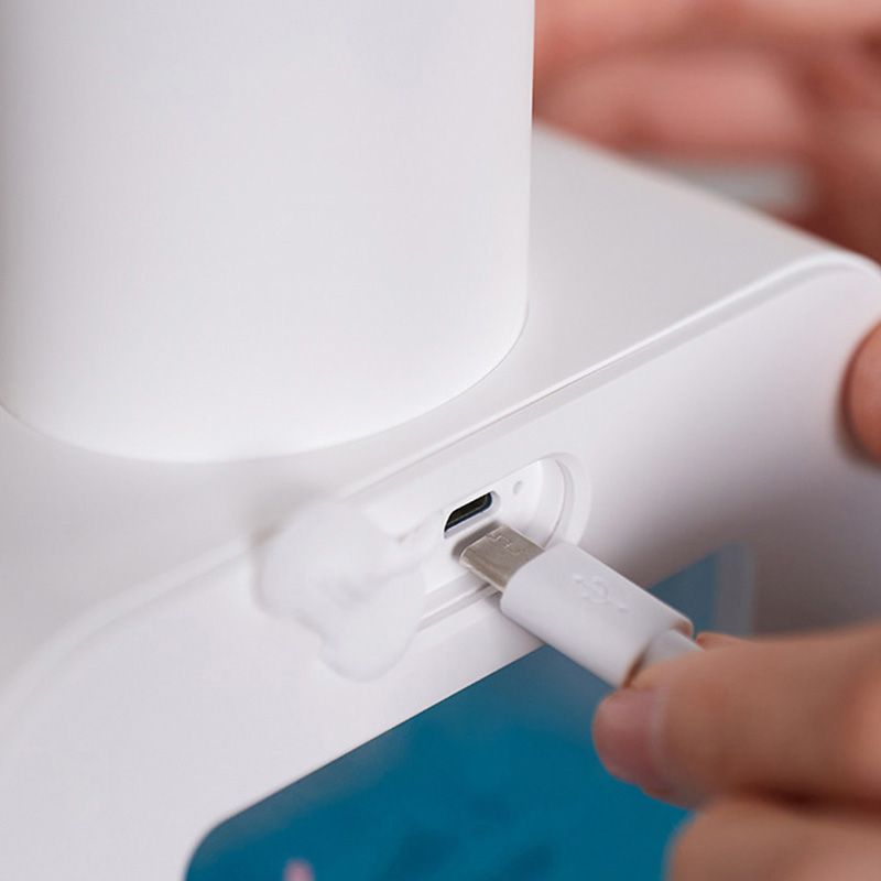 Touchless Automatic Sensor Soap Dispenser Cartoon Pet Waterproof Smart Foam Soap Dispenser White - Image 6