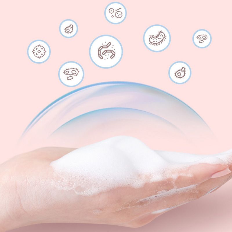 Touchless Automatic Sensor Soap Dispenser Cartoon Pet Waterproof Smart Foam Soap Dispenser White - Image 7