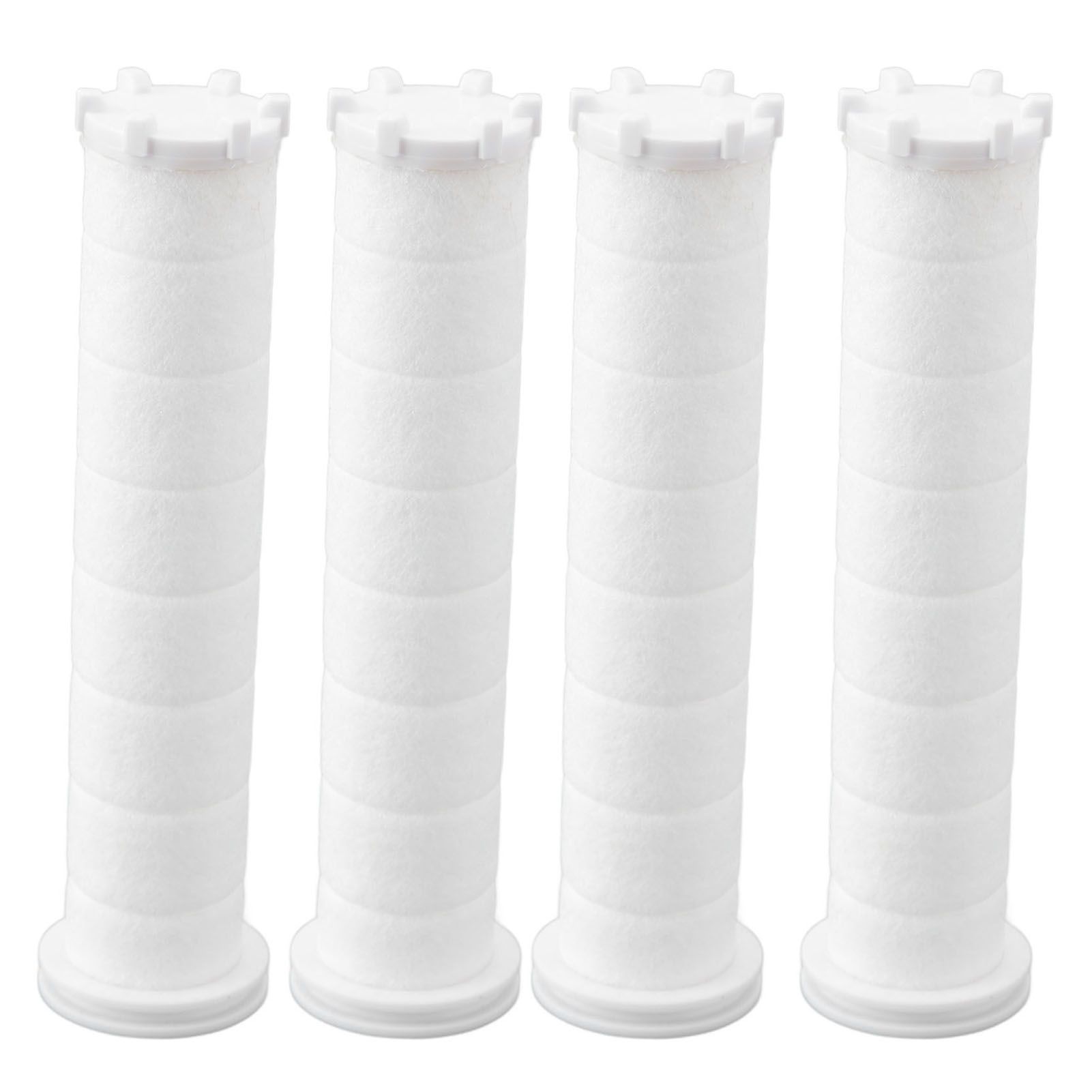 12pcs Shower Head Filter Element PP Cotton White Bath Accessories for Detachable Hydro Shower Head Set - Image 2
