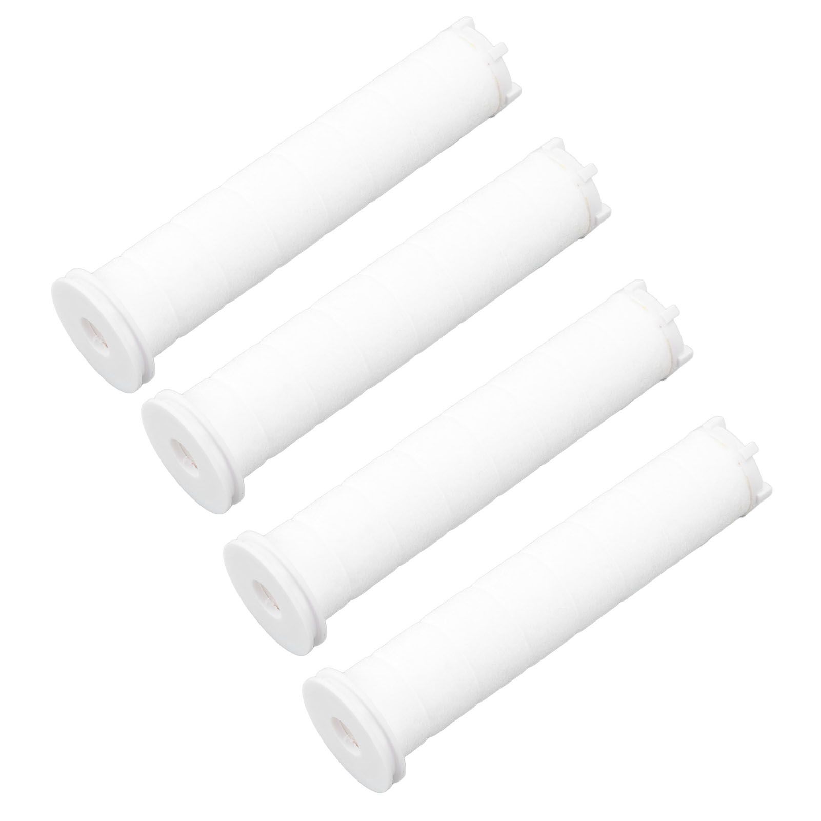 12pcs Shower Head Filter Element PP Cotton White Bath Accessories for Detachable Hydro Shower Head Set - Image 3