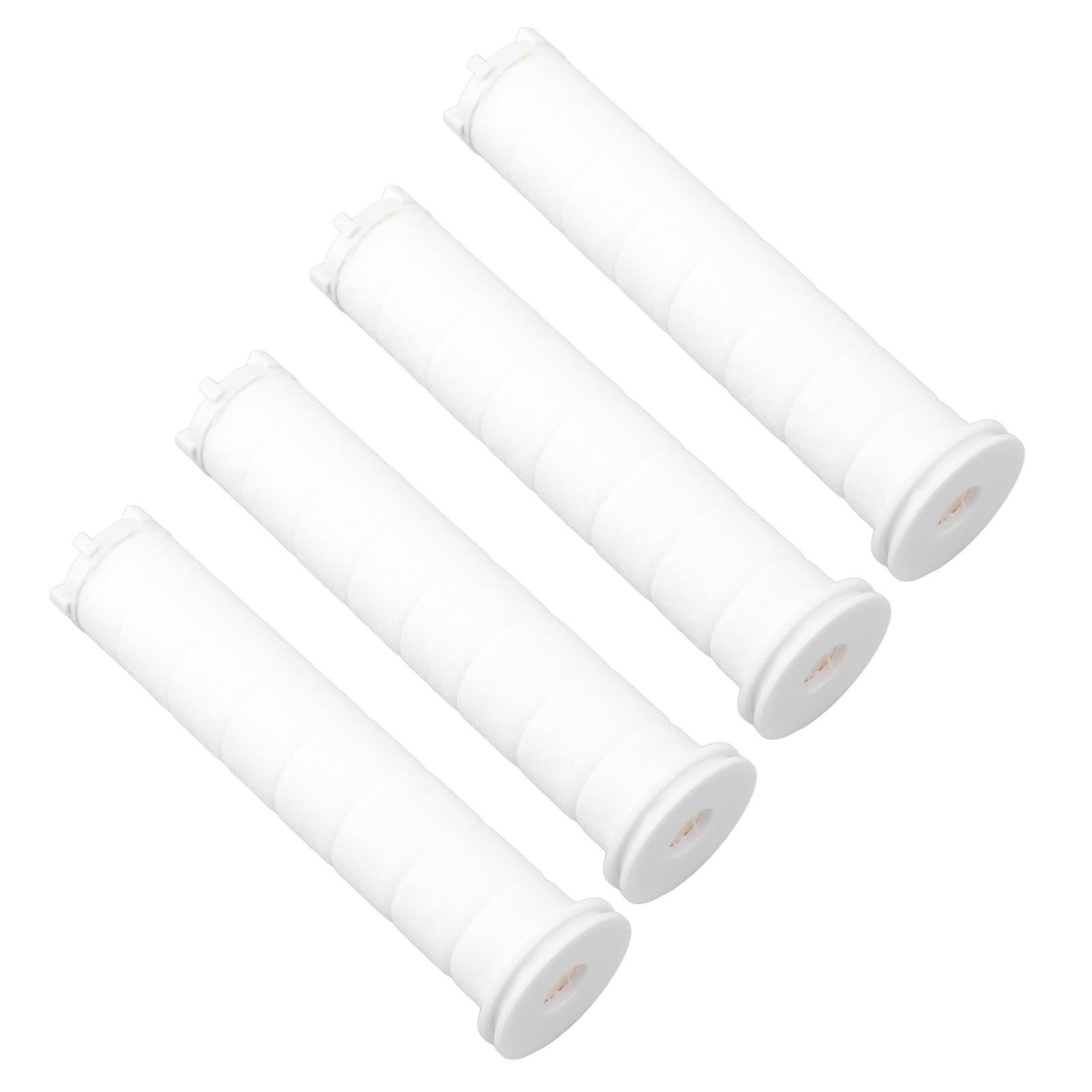 12pcs Shower Head Filter Element PP Cotton White Bath Accessories for Detachable Hydro Shower Head Set - Image 4