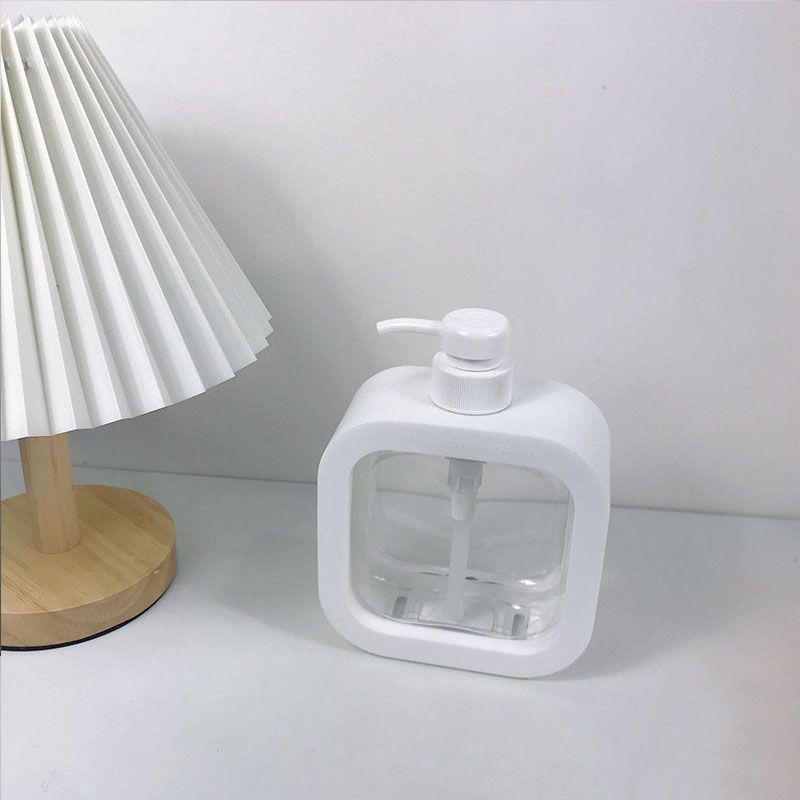 Empty Lotion Pump Bottle Odorless Transparent PET 500ml Recyclable Refillable Lotion Dispenser for Travel Straight - Image 5