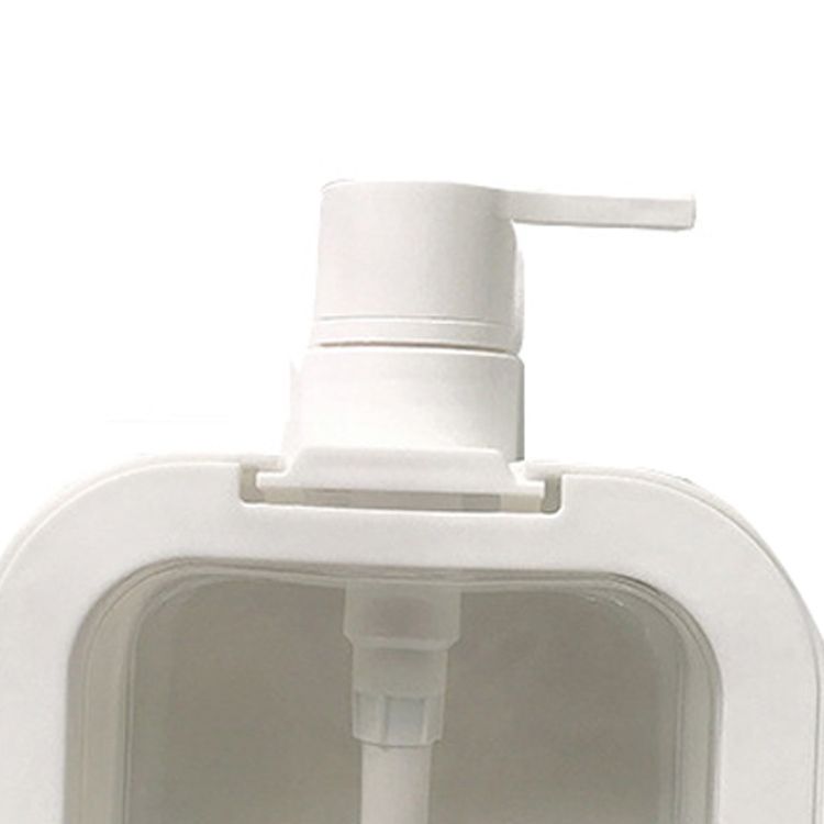 Empty Lotion Pump Bottle Odorless Transparent PET 500ml Recyclable Refillable Lotion Dispenser for Travel Bend - Image 2