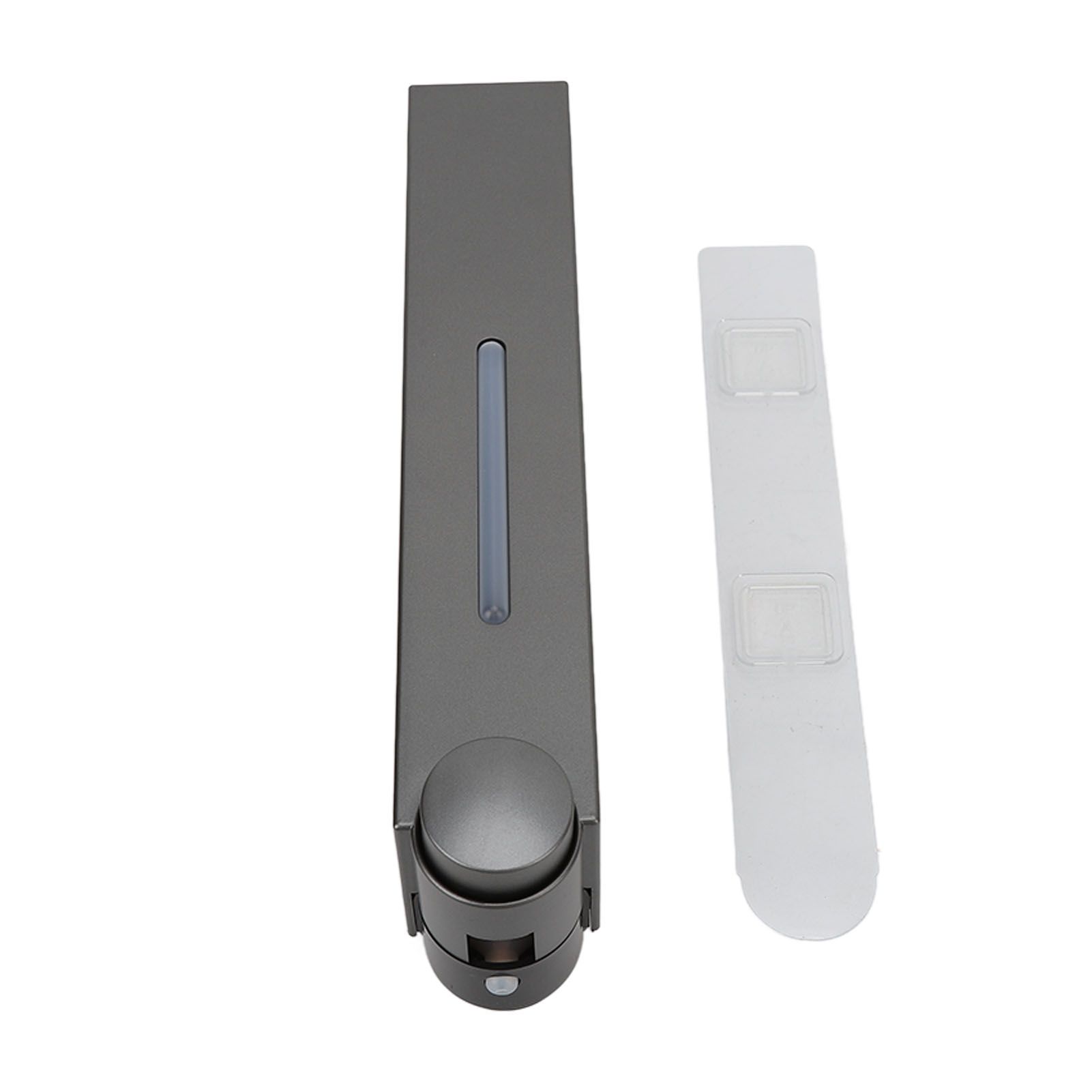 Wall Mounted Liquid Soap Dispensers Back Stick Type Plastic Shampoo Dispenser for Home Hotel School Toilet Grey 6028 1 Cup - Image 1