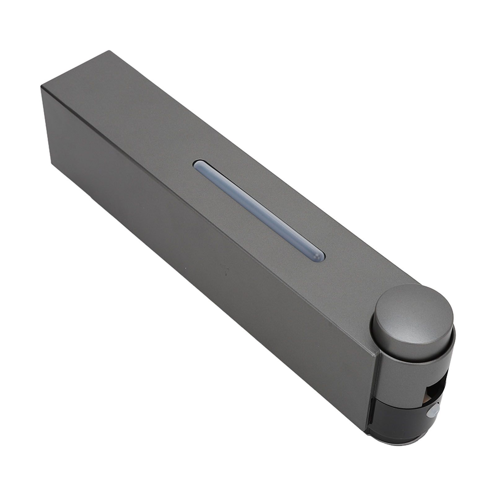 Wall Mounted Liquid Soap Dispensers Back Stick Type Plastic Shampoo Dispenser for Home Hotel School Toilet Grey 6028 1 Cup - Image 4