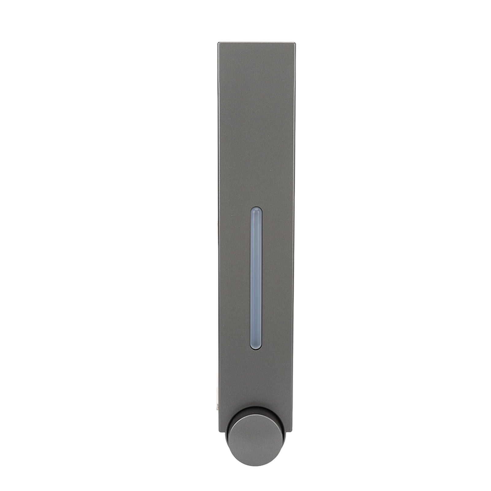 Wall Mounted Liquid Soap Dispensers Back Stick Type Plastic Shampoo Dispenser for Home Hotel School Toilet Grey 6028 1 Cup - Image 7