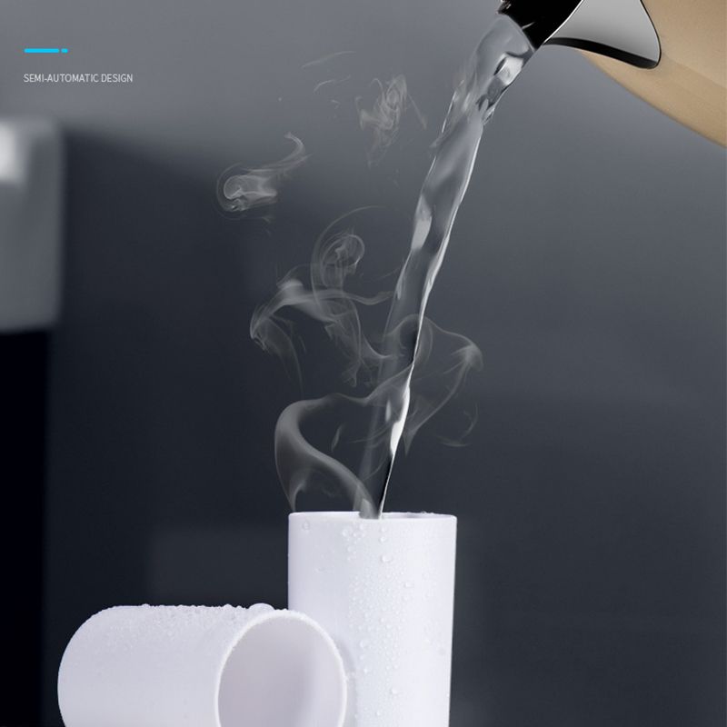 Wall Mounted Toothbrush Holder Multi Function Magnetic Absorption Bathroom Storage Rack with Drawer Toothpaste Dispenser 2 Cup Gray (24.4x11.3x20cm/9.6x4.4x7.9in) - Image 4