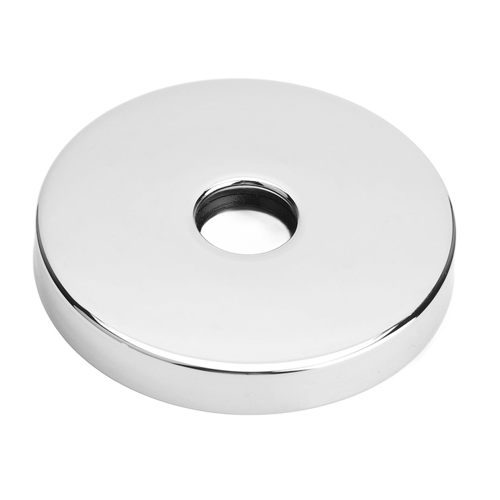 Large Shower Arm Flange 304 Stainless Steel Shower Arm Escutcheon Plate for G1/2in Pipe Replacement Home Electroplated - Image 1