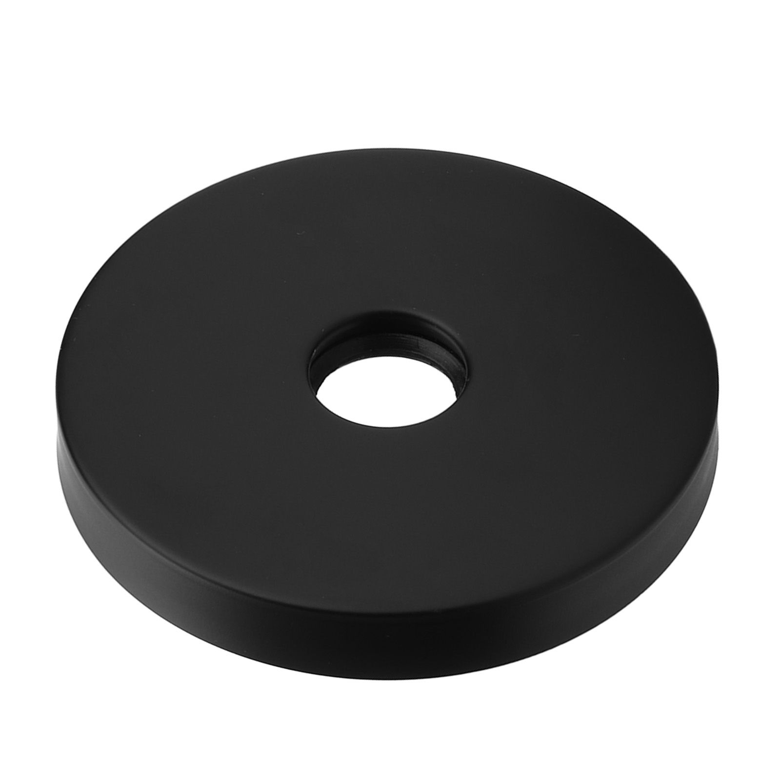 Large Shower Arm Flange 304 Stainless Steel Shower Arm Escutcheon Plate for G1/2in Pipe Replacement Home Black - Image 1