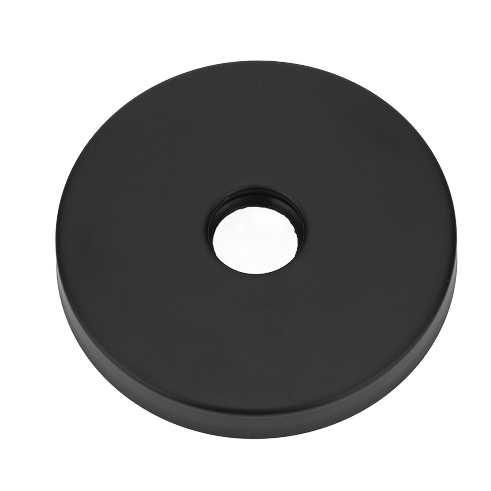 Large Shower Arm Flange 304 Stainless Steel Shower Arm Escutcheon Plate for G1/2in Pipe Replacement Home Black - Image 2
