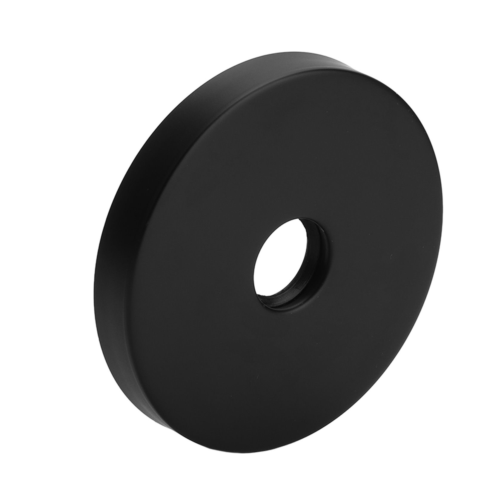 Large Shower Arm Flange 304 Stainless Steel Shower Arm Escutcheon Plate for G1/2in Pipe Replacement Home Black - Image 3
