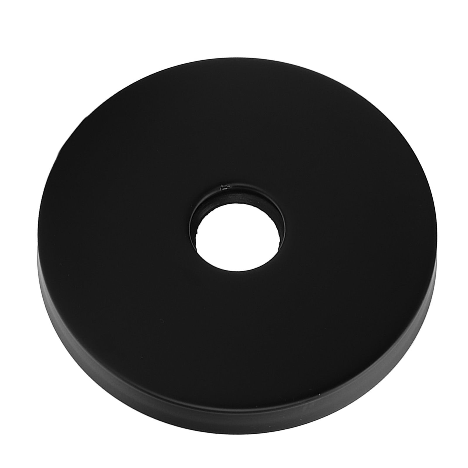 Large Shower Arm Flange 304 Stainless Steel Shower Arm Escutcheon Plate for G1/2in Pipe Replacement Home Black - Image 4