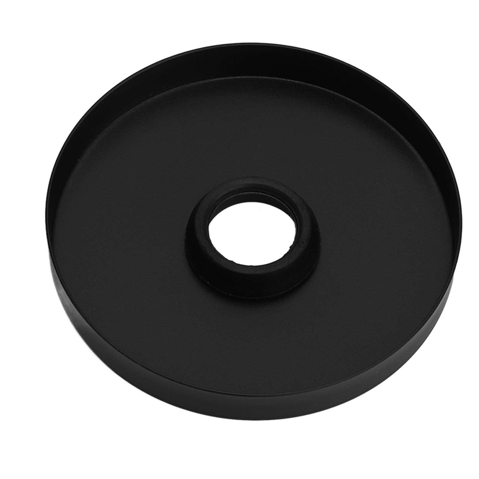 Large Shower Arm Flange 304 Stainless Steel Shower Arm Escutcheon Plate for G1/2in Pipe Replacement Home Black - Image 7