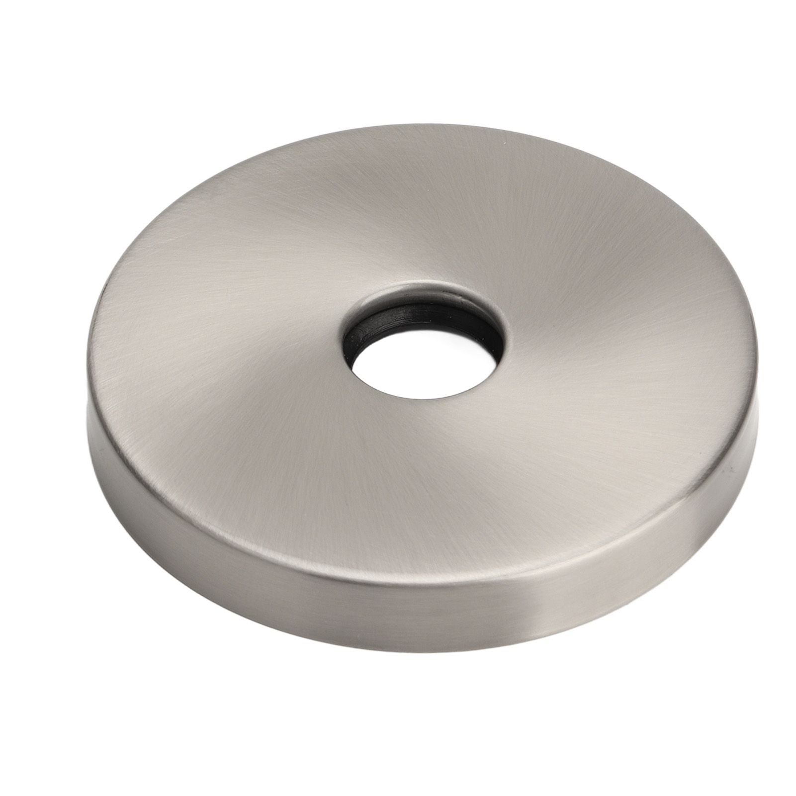 Large Shower Arm Flange 304 Stainless Steel Shower Arm Escutcheon Plate for G1/2in Pipe Replacement Home Brushed - Image 1
