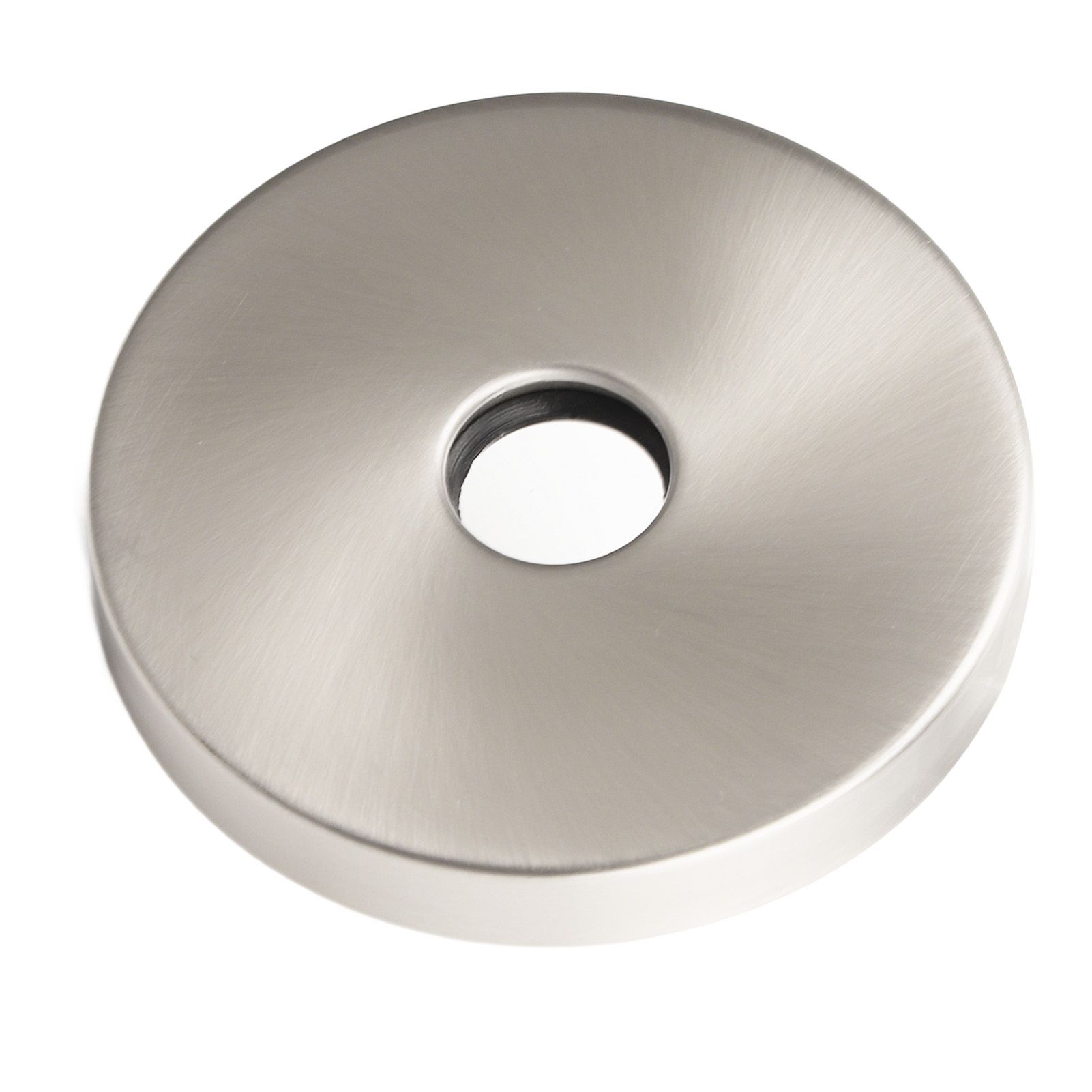 Large Shower Arm Flange 304 Stainless Steel Shower Arm Escutcheon Plate for G1/2in Pipe Replacement Home Brushed - Image 3