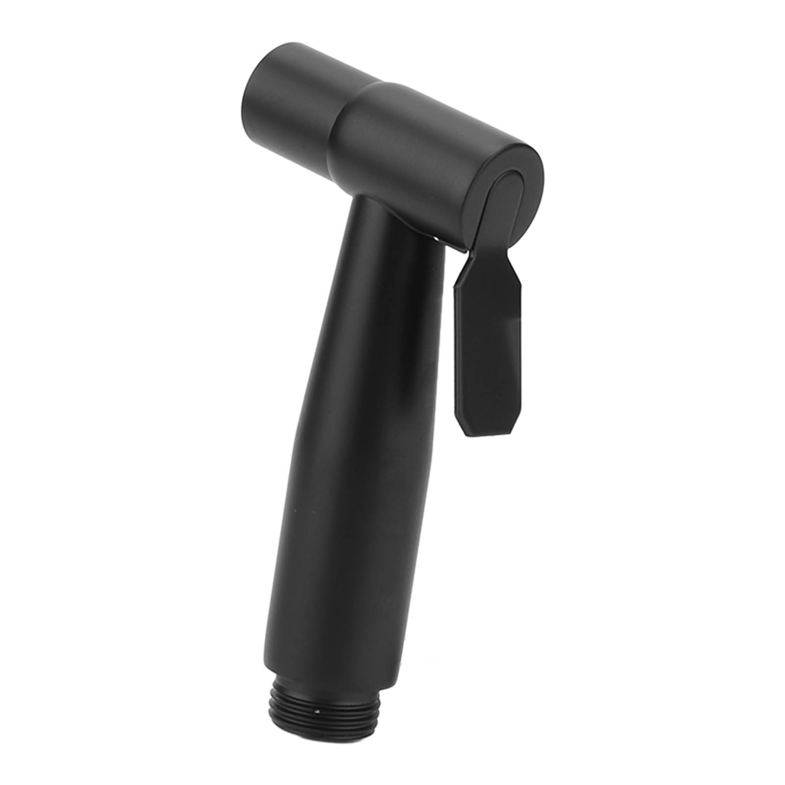 Black 304 Stainless Steel Handheld Pressurized Sprayer with 1.2m Hose and Wall Hook for Toilet Bidet G1/2 Male and Female Thread - Image 2