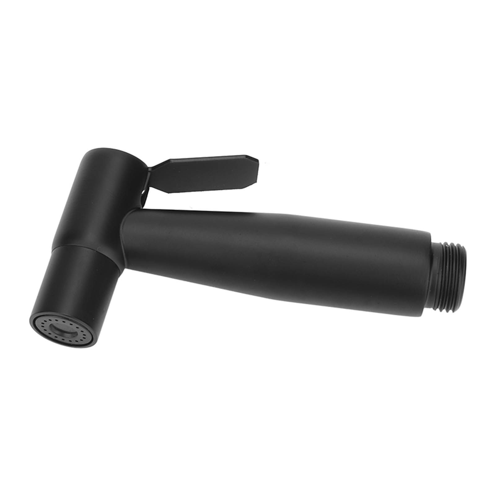 Black 304 Stainless Steel Handheld Pressurized Sprayer with 1.2m Hose and Wall Hook for Toilet Bidet G1/2 Male and Female Thread - Image 5