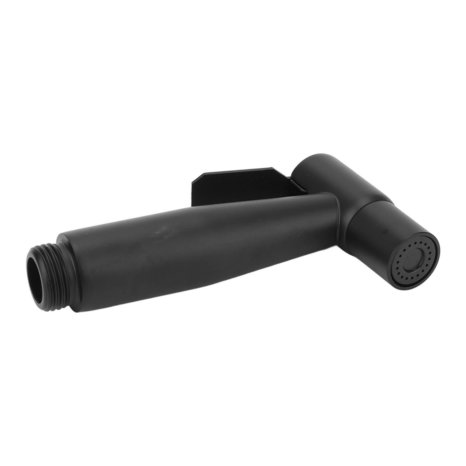 Black 304 Stainless Steel Handheld Pressurized Sprayer with 1.2m Hose and Wall Hook for Toilet Bidet G1/2 Male and Female Thread - Image 8