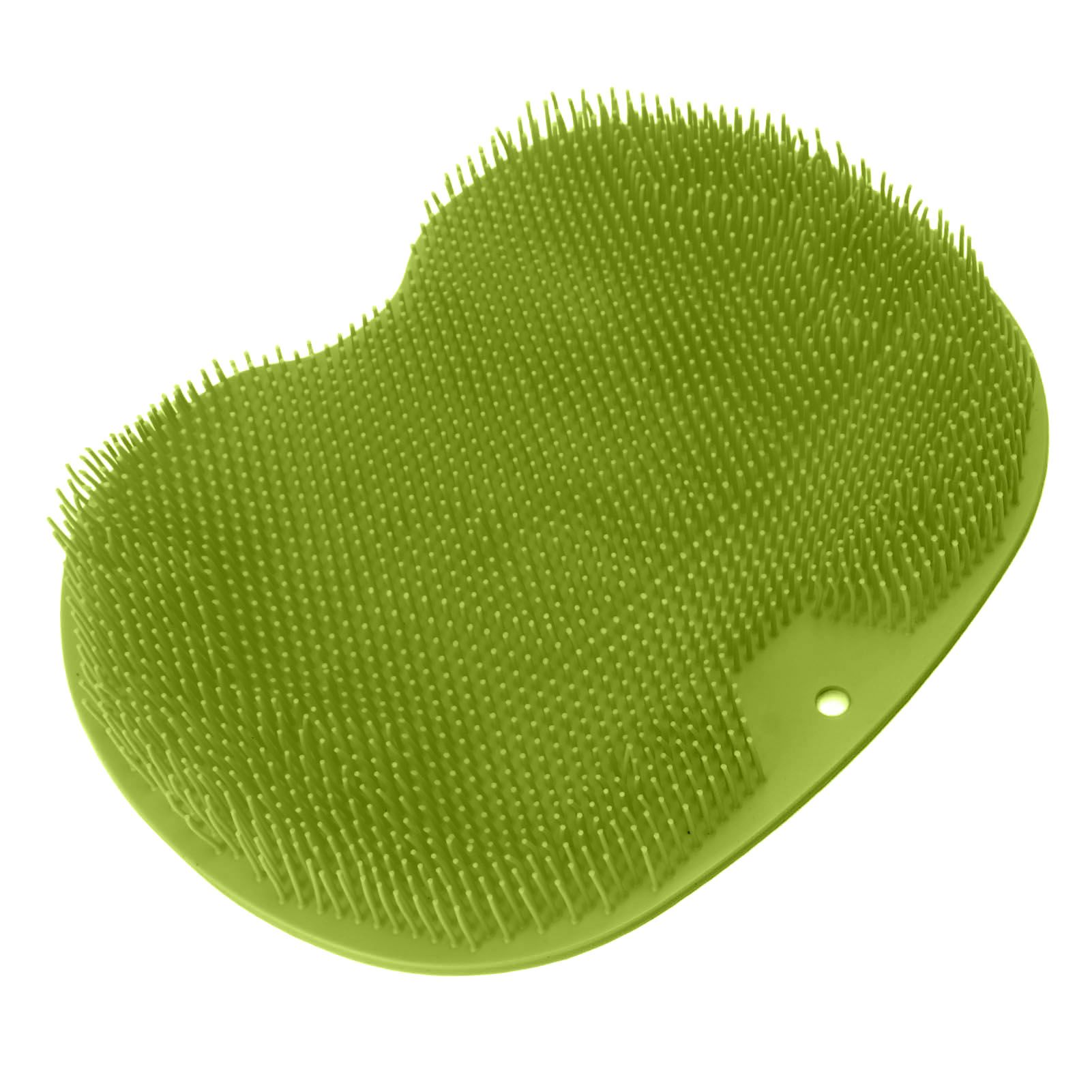 Bathroom Foot Massage Cushion TPE Foot Rub Pad Wall Mountable Foot Massager Mats with Suction Cup Green - Image 2