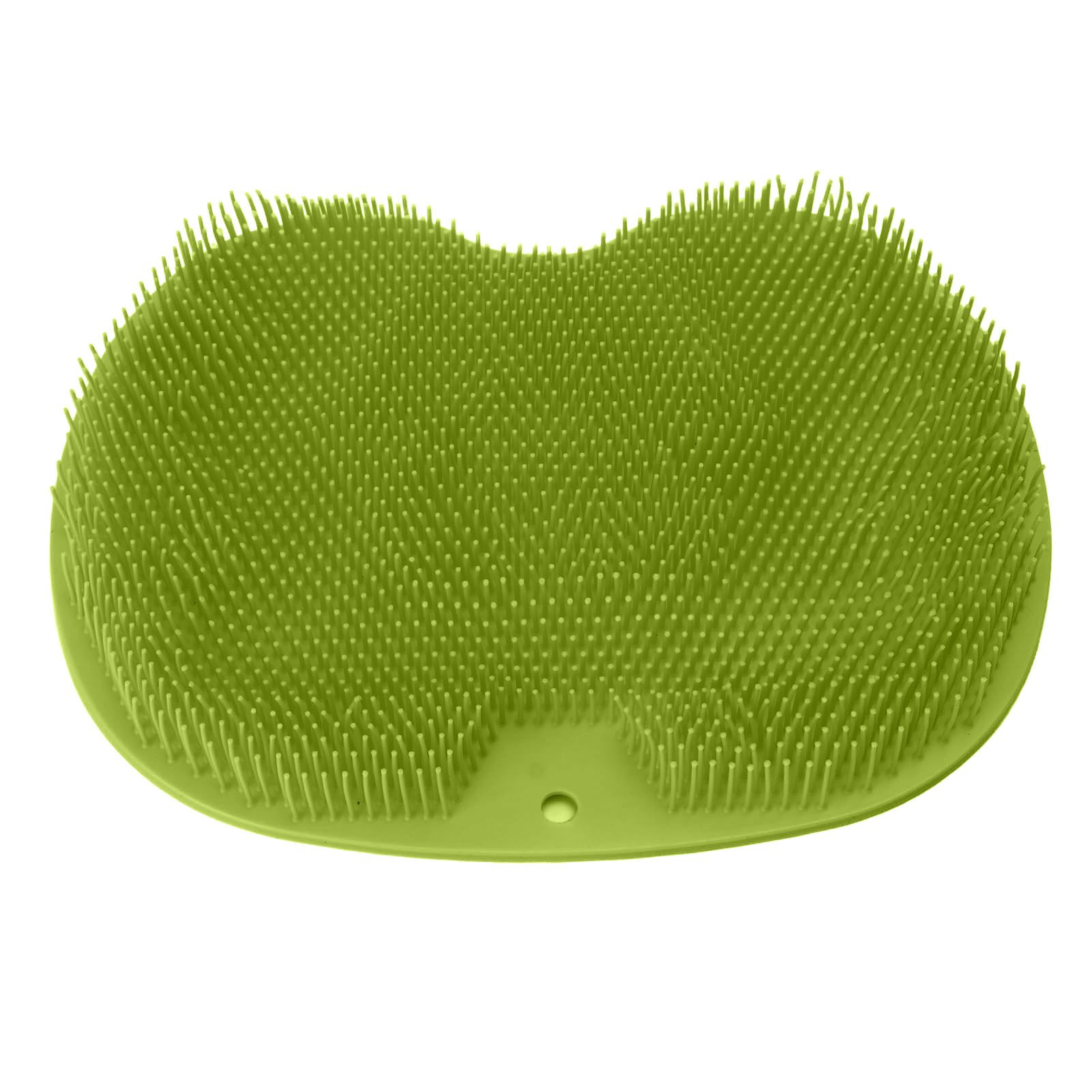 Bathroom Foot Massage Cushion TPE Foot Rub Pad Wall Mountable Foot Massager Mats with Suction Cup Green - Image 3