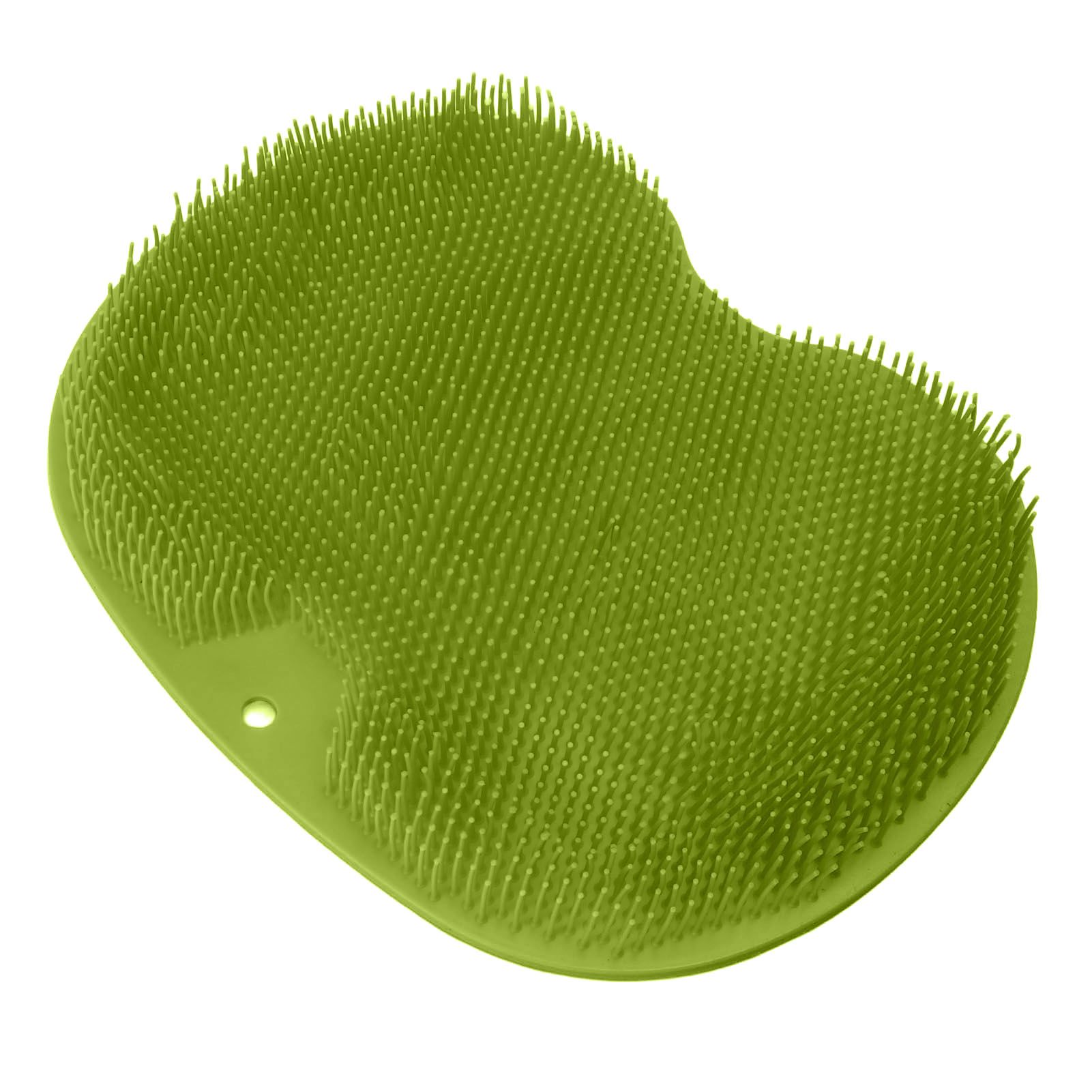 Bathroom Foot Massage Cushion TPE Foot Rub Pad Wall Mountable Foot Massager Mats with Suction Cup Green - Image 4