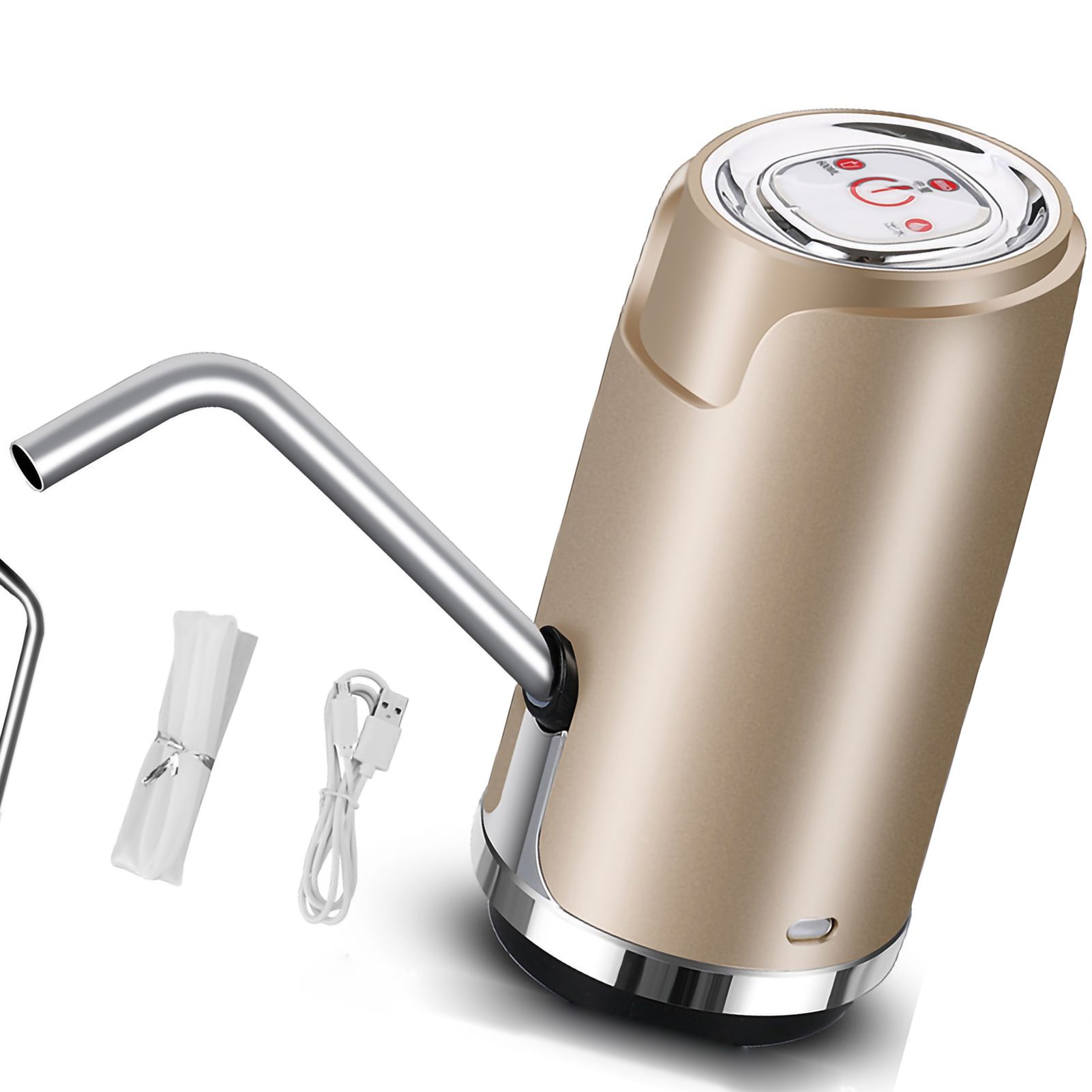 Water Dispenser ABS Electric USB Intelligent Quantitative Spray Lacquer Drink Pump for Outdoor Golden - Image 3