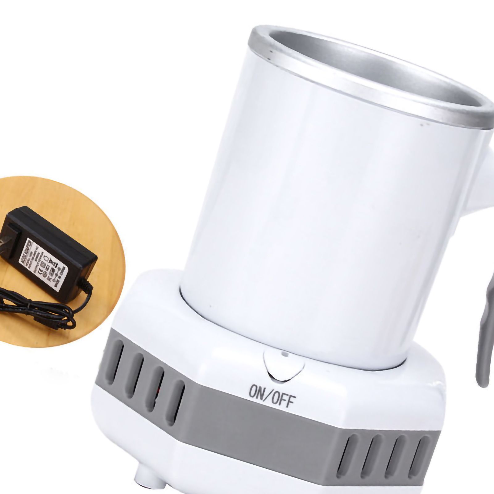 Quick Cooling Cup Easy Operation Portable Great Performance Cup Cooler for Office Dormitory AC 220V CN Plug White - Image 2