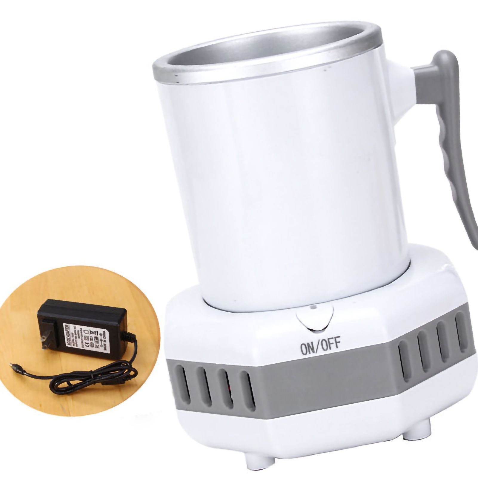 Quick Cooling Cup Easy Operation Portable Great Performance Cup Cooler for Office Dormitory AC 220V CN Plug White - Image 3