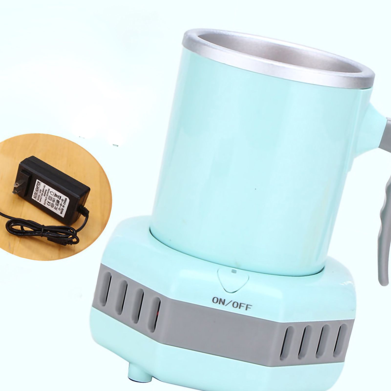 Quick Cooling Cup Easy Operation Portable Great Performance Cup Cooler for Office Dormitory AC 220V CN Plug Blue - Image 5
