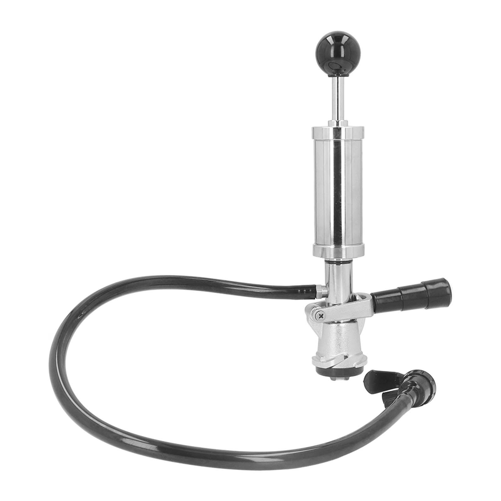 4in Thread Beer Keg Pump Stainless Steel Keg Party Pump with Tap for American D System Kegs - Image 3