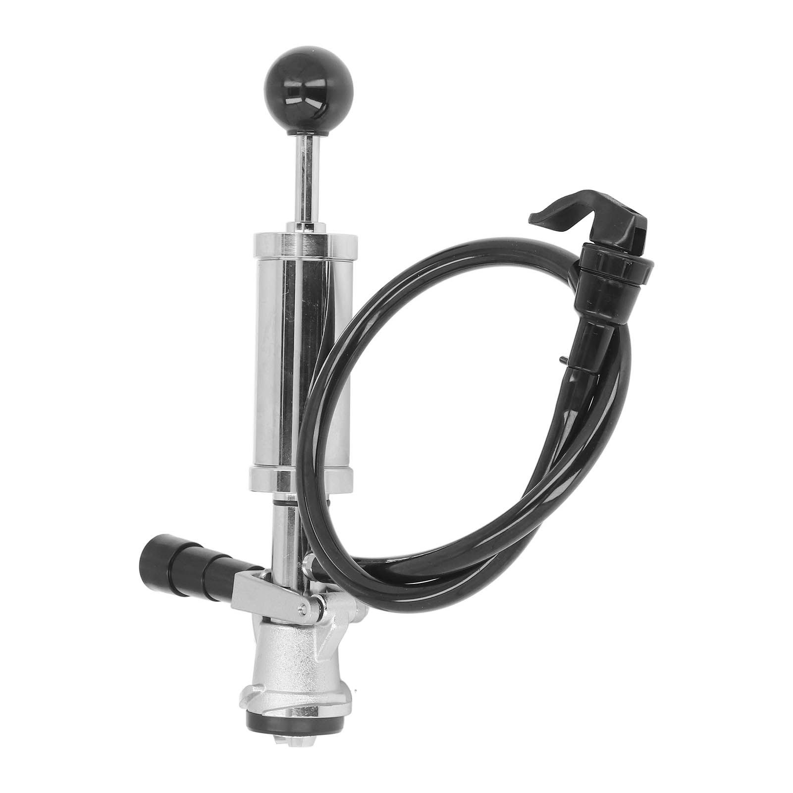 4in Thread Beer Keg Pump Stainless Steel Keg Party Pump with Tap for American D System Kegs - Image 5