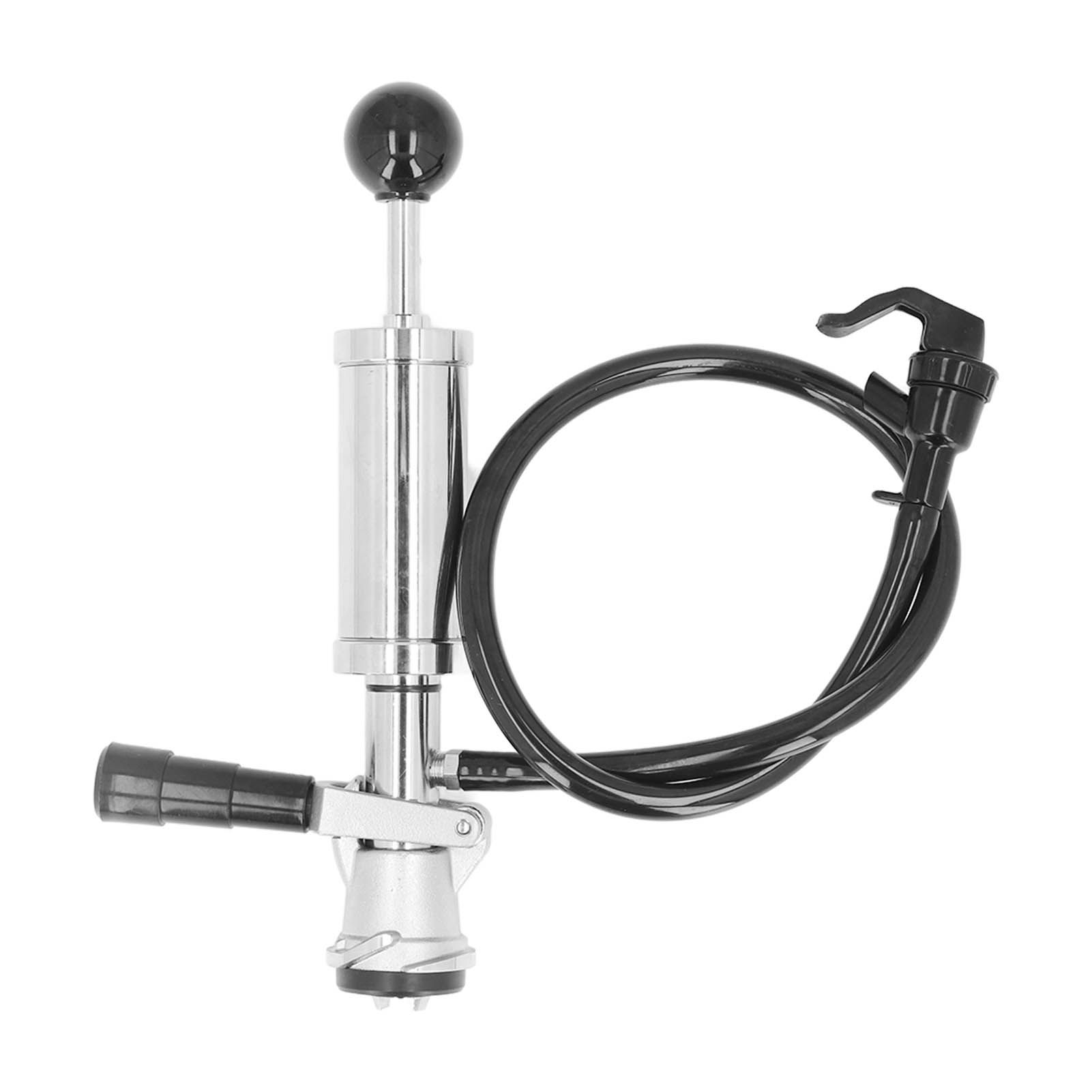 4in Thread Beer Keg Pump Stainless Steel Keg Party Pump with Tap for American D System Kegs - Image 7