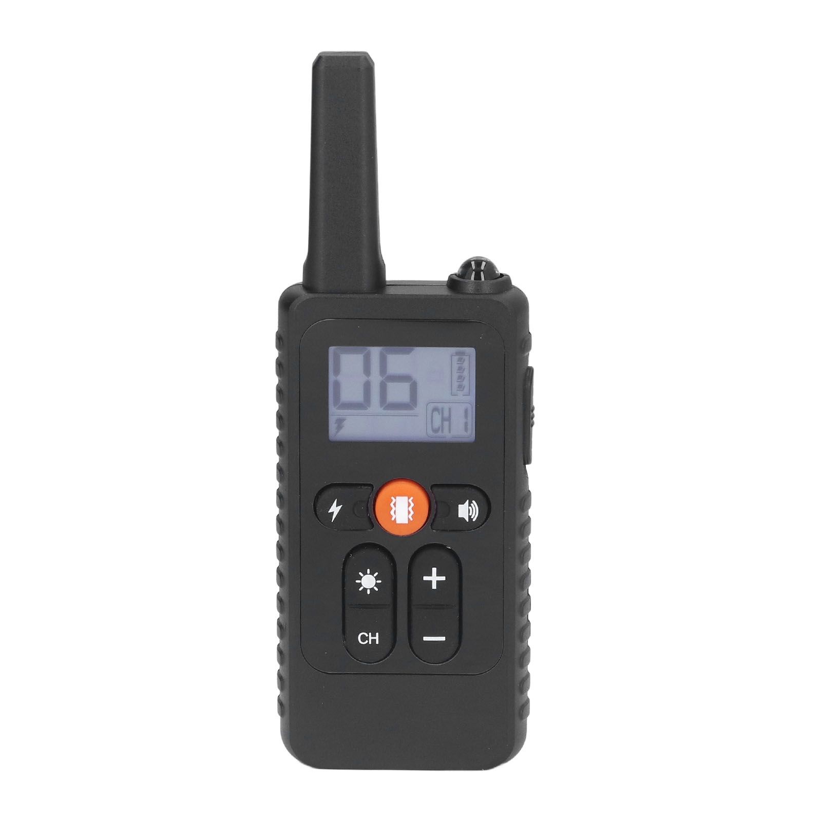 Dog Training Collar 800m Remote Control IP67 Waterproof LED USB Charging Electric Shock Collar for Dogs Over 3 Months - Image 3