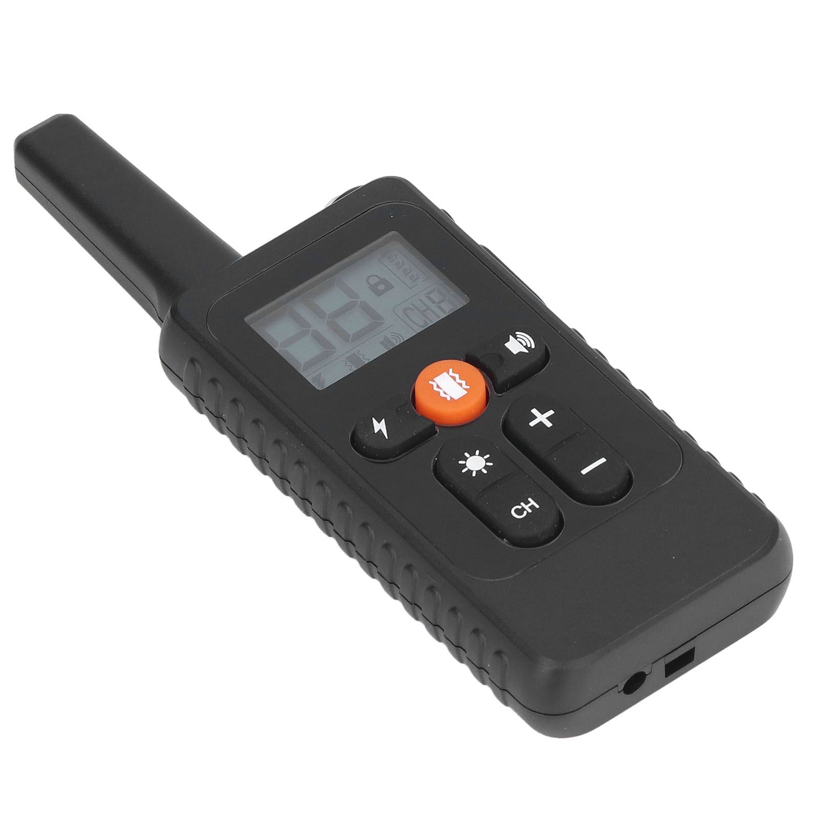 Dog Training Collar 800m Remote Control IP67 Waterproof LED USB Charging Electric Shock Collar for Dogs Over 3 Months - Image 5
