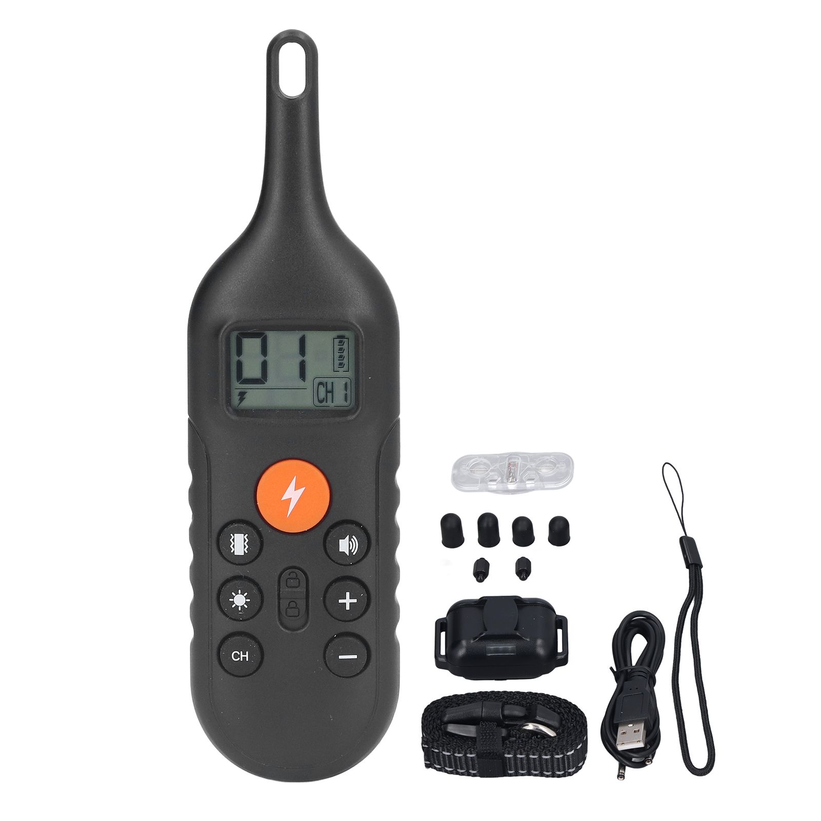 Dog Bark Collar IP67 Waterproof USB Charging Remote Control 800m Range Dog Training Collar for Outdoor - Image 1