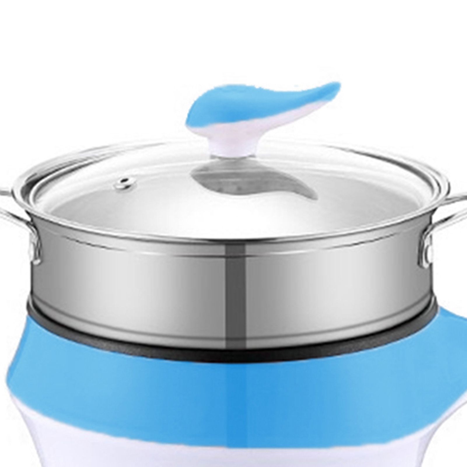 Electric Cooker Multifunctional Two Speed Portable Mini Electric Frying Pan Wok Rice Cooker for Student Dormitory (AU 220V) - Image 2