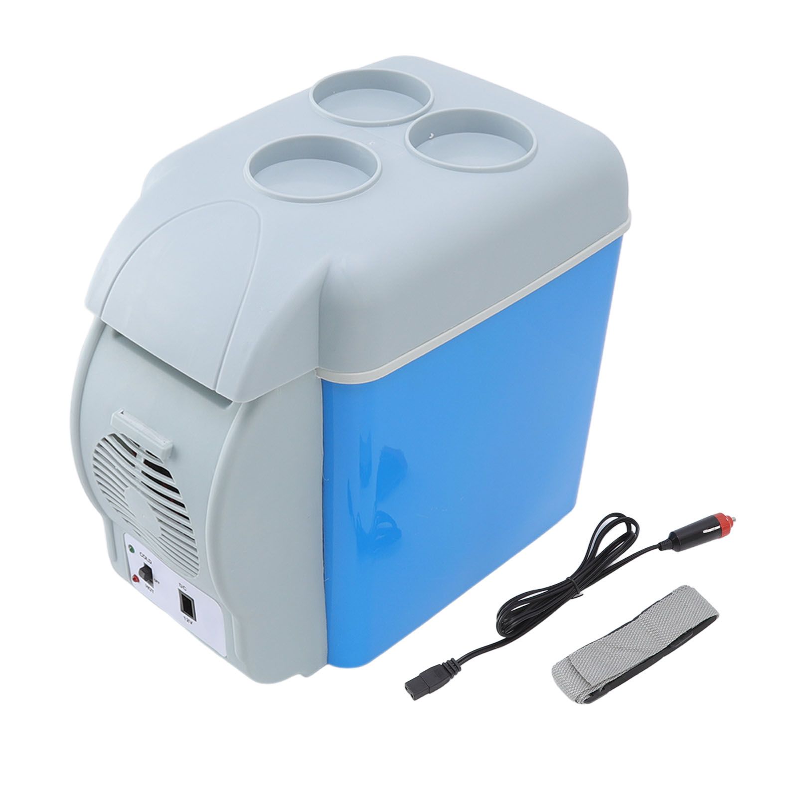 Car Fridge 12V DC Power Supply Cold Warm Dual Use Electric Cooler Summer Refrigeration Portable Mini Car Refrigerator for Cars - Image 1
